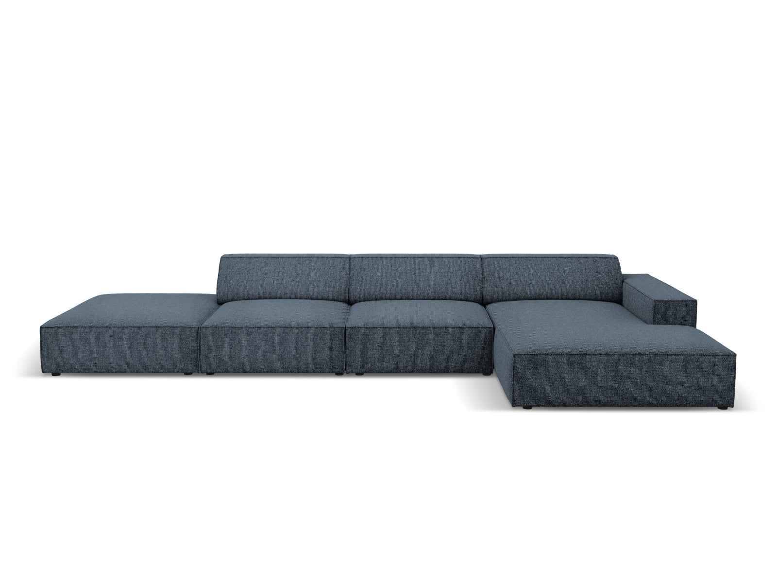Jodie Modulares Ecksofa rechts 5 Sitzer in Royal Blue präsentiert im Onlineshop von KAQTU Design AG. Ecksofa rechts ist von Micadoni