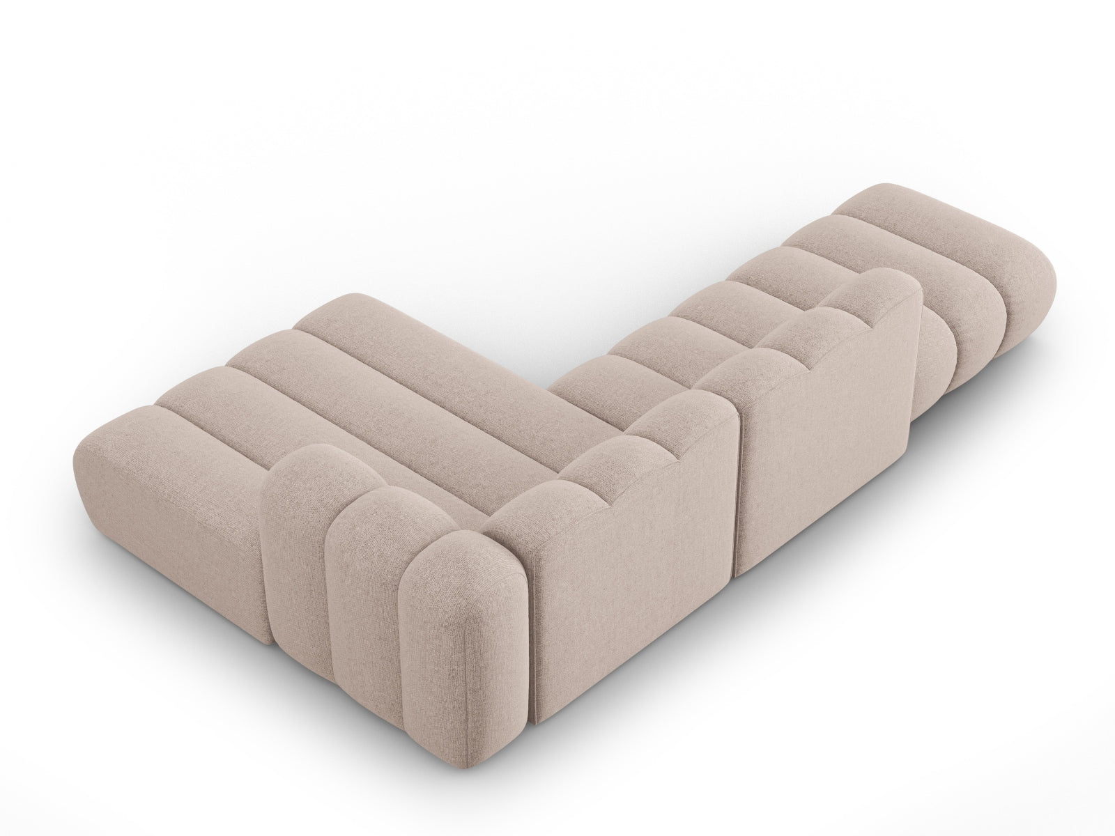 Erleben Sie das Lupine Ecksofa open rechts von Micadoni – ein modulares 5-Sitzer Sofa, das modernes Design und höchsten Komfort für Ihr Zuhause bietet.