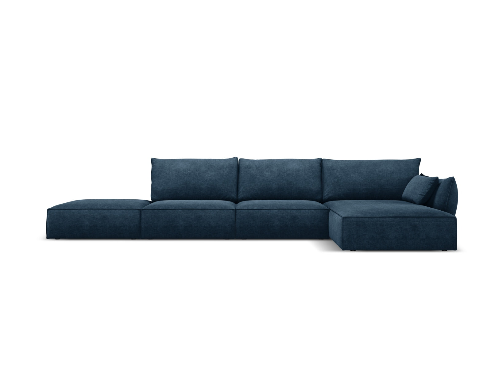 Kaelle Ecksofa rechts 5 Sitzer in Royal Blue-Over The Horizon präsentiert im Onlineshop von KAQTU Design AG. Bettsofa rechts ist von Micadoni