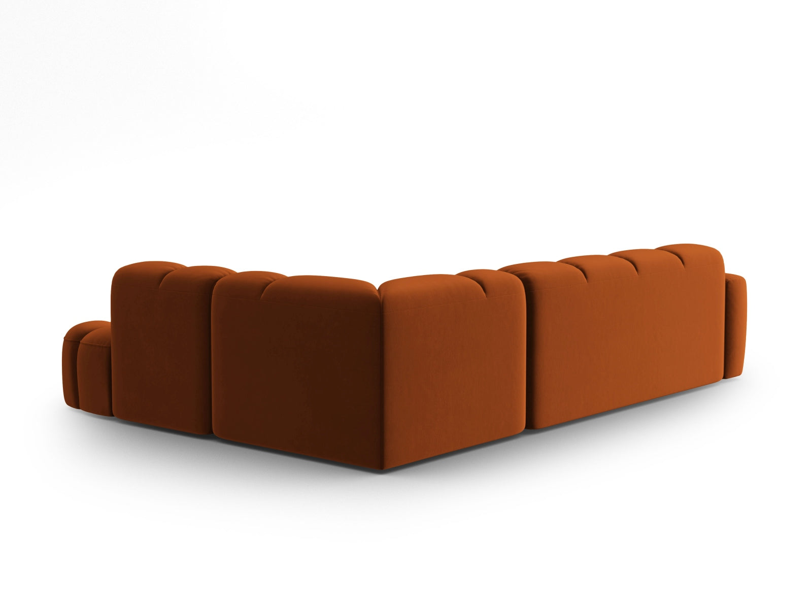 Entdecken Sie das elegante Lisa Velour Ecksofa rechts von Micadoni. Dieses 5-Sitzer Sofa bietet perfekten Komfort und stilvolles Design für Ihr Zuhause.