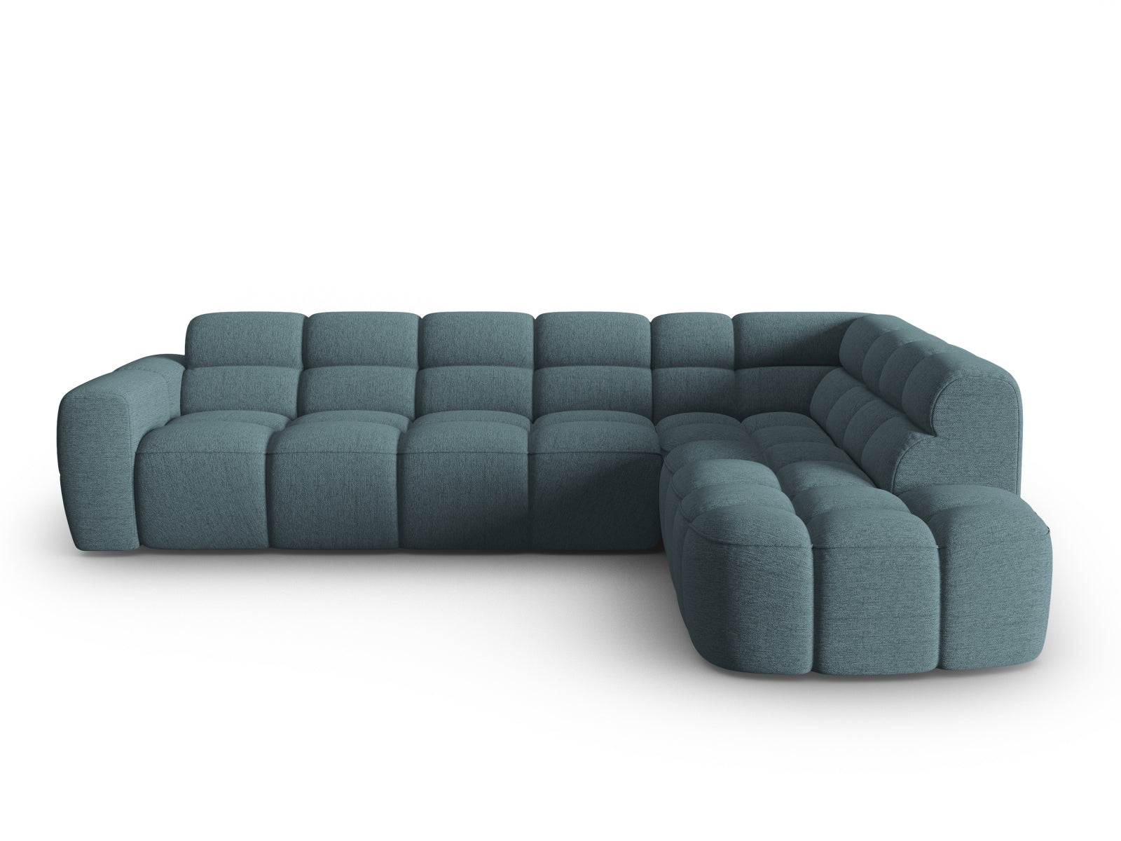 Lisa Ecksofa rechts 5 Sitzer in Light Blue präsentiert im Onlineshop von KAQTU Design AG. Ecksofa rechts ist von Micadoni