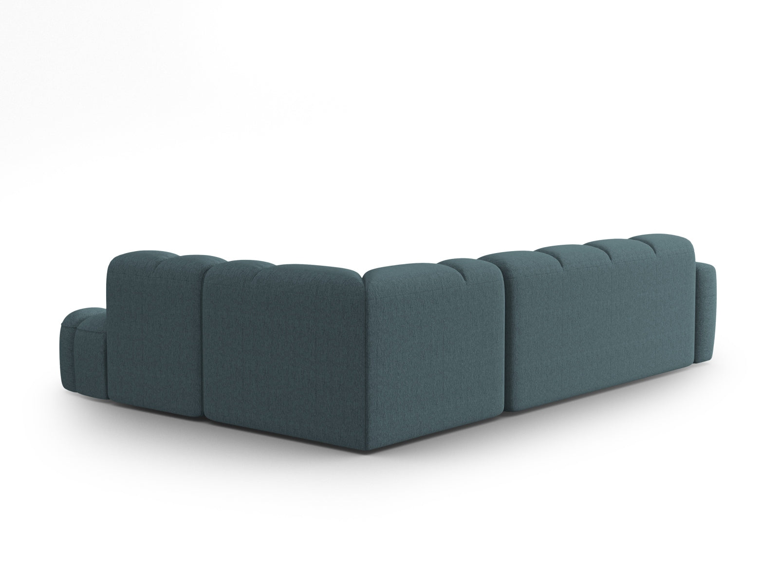 Entdecken Sie das elegante Lisa Ecksofa rechts 5 Sitzer von Micadoni. Hochwertiger Velours, grosszügiger Platz und modernes Design für Ihr Wohnzimmer.