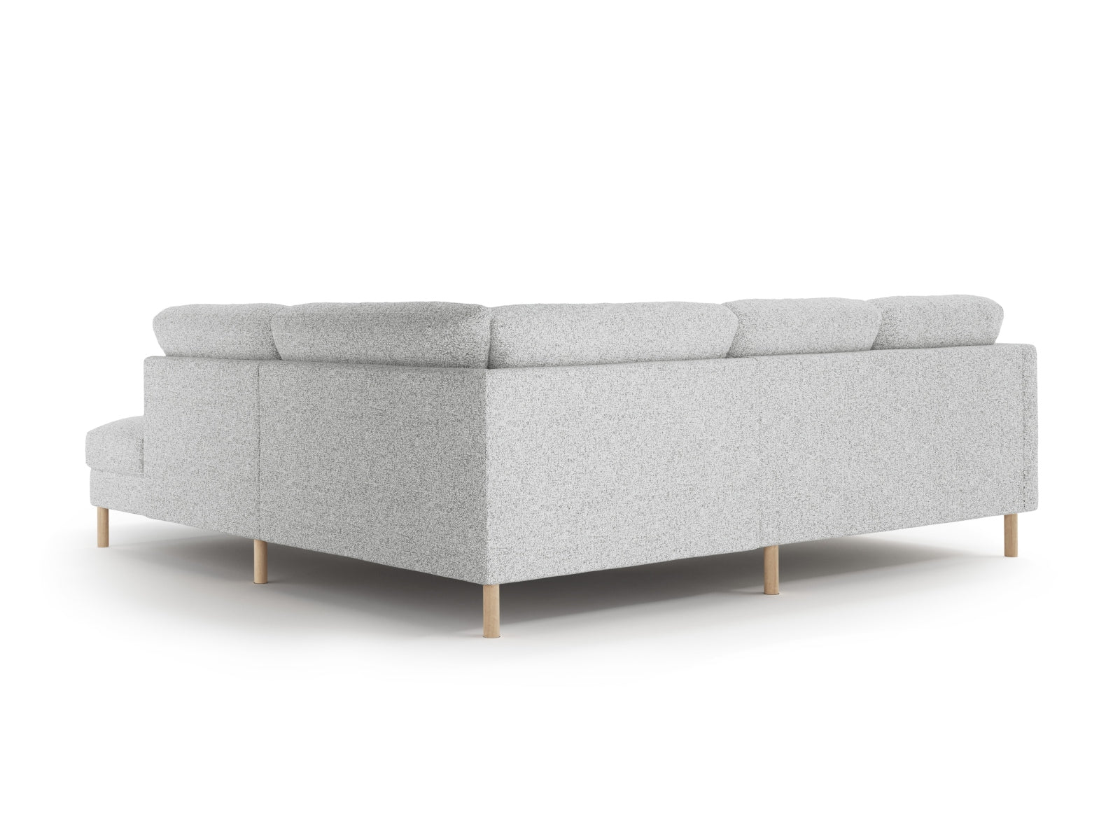 Entdecken Sie das Eden Ecksofa rechts von Micadoni: Elegantes 4-Sitzer Sofa aus hochwertigem Velours, perfekt für stilvolles Wohnen und maximalen Komfort.