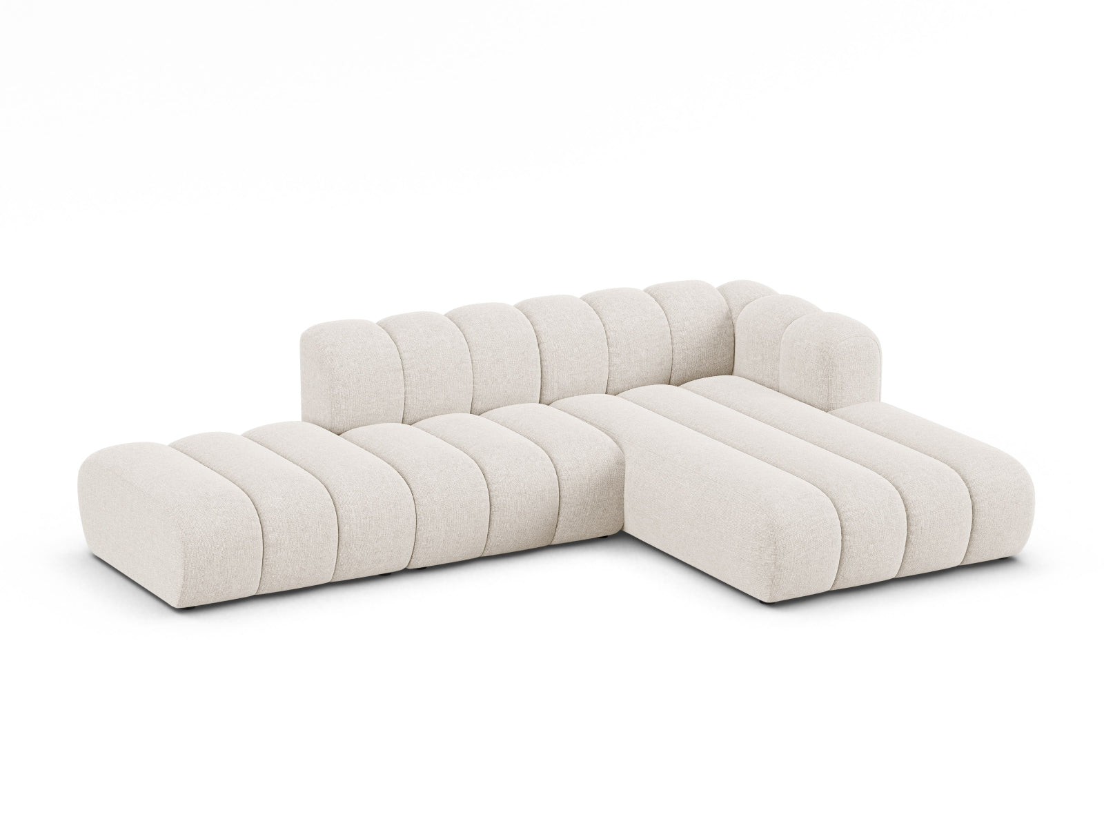 Entdecken Sie das Lupine Modular Open Ecksofa rechts 5 Sitzer von Micadoni – stilvolles Design, flexible Module und ultimativer Komfort für Ihr Wohnzimmer!