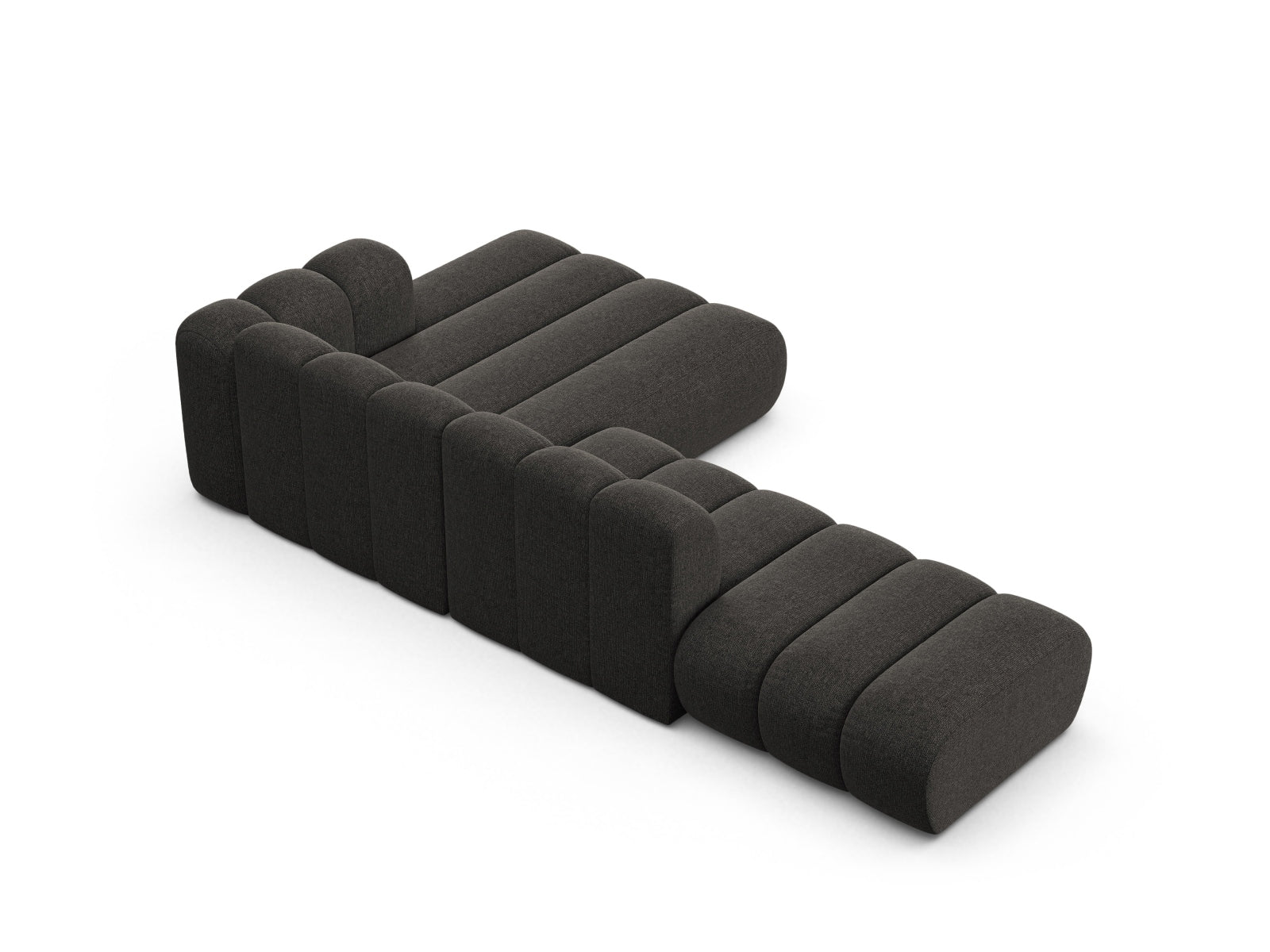 Entdecken Sie das Lupine Modular Open Ecksofa rechts 5 Sitzer von Micadoni – stilvolles Design, flexible Module und ultimativer Komfort für Ihr Wohnzimmer!