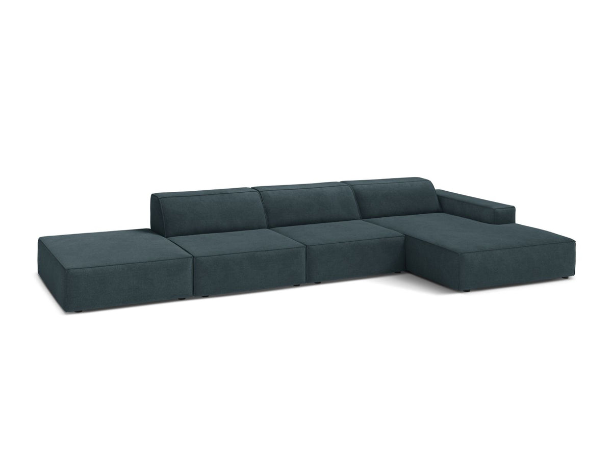 5-Sitzer Ecksofa rechts Jodie in Deep Petrol-Liberty präsentiert im Onlineshop von KAQTU Design AG. Ecksofa rechts ist von Micadoni