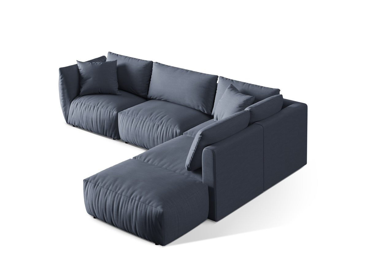 Chris Modular Ecksofa rechts 4 Sitzer in Light Green-LINS präsentiert im Onlineshop von KAQTU Design AG. Ecksofa rechts ist von Micadoni