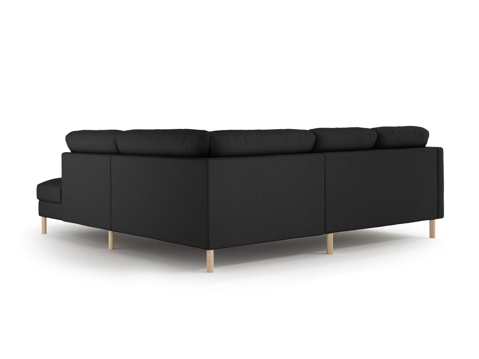 Entdecken Sie das Eden Velour Ecksofa rechts 4 Sitzer von Micadoni: Hochwertiges Velours, modernes Design und optimaler Komfort für Ihr Zuhause.