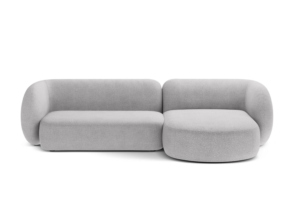 3-Sitzer Modular Ecksofa rechts Kate in Light Grey-Baloo präsentiert im Onlineshop von KAQTU Design AG. Ecksofa rechts ist von Micadoni