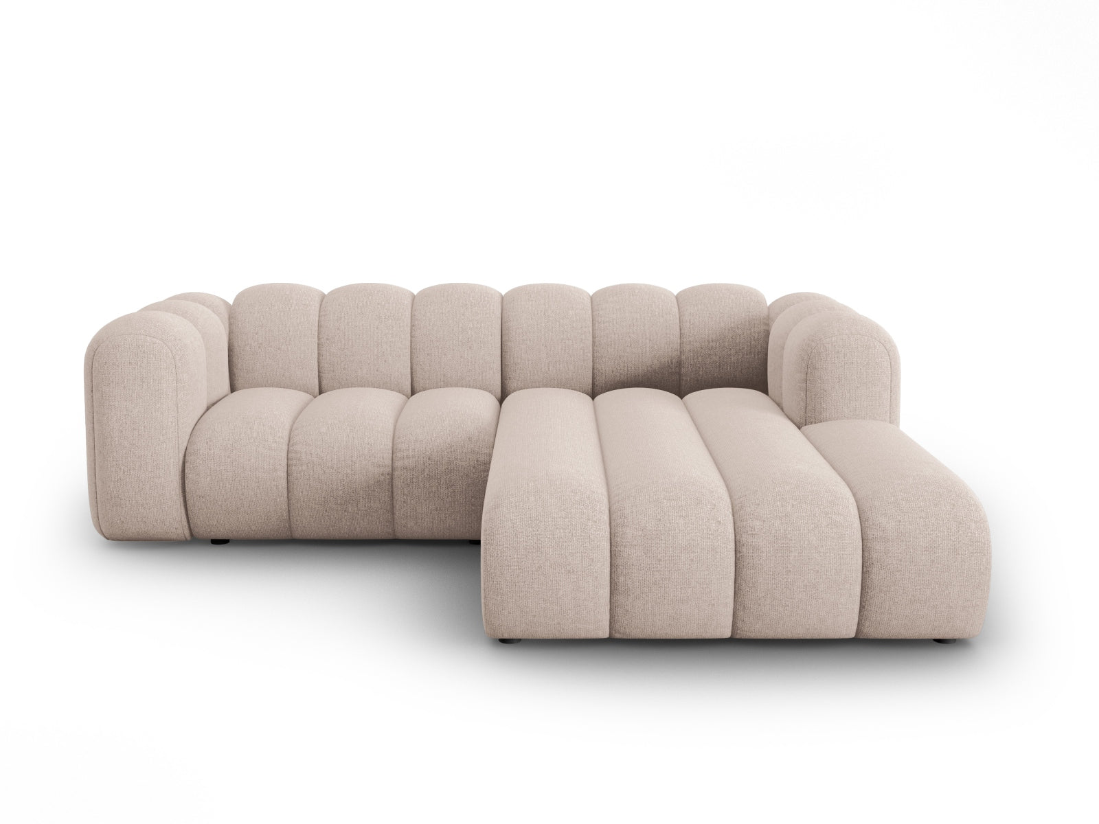 Lupine Modulares Ecksofa rechts 3 Sitzer in Beige präsentiert im Onlineshop von KAQTU Design AG. Ecksofa rechts ist von Micadoni