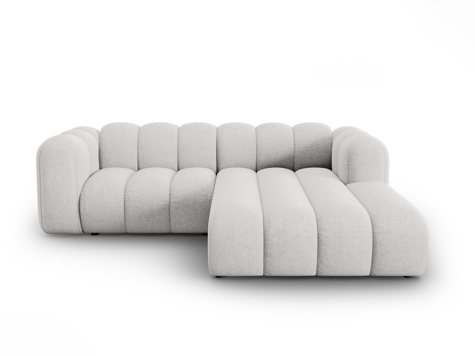 Lupine Modulares Ecksofa rechts 3 Sitzer in Light Grey präsentiert im Onlineshop von KAQTU Design AG. Ecksofa rechts ist von Micadoni