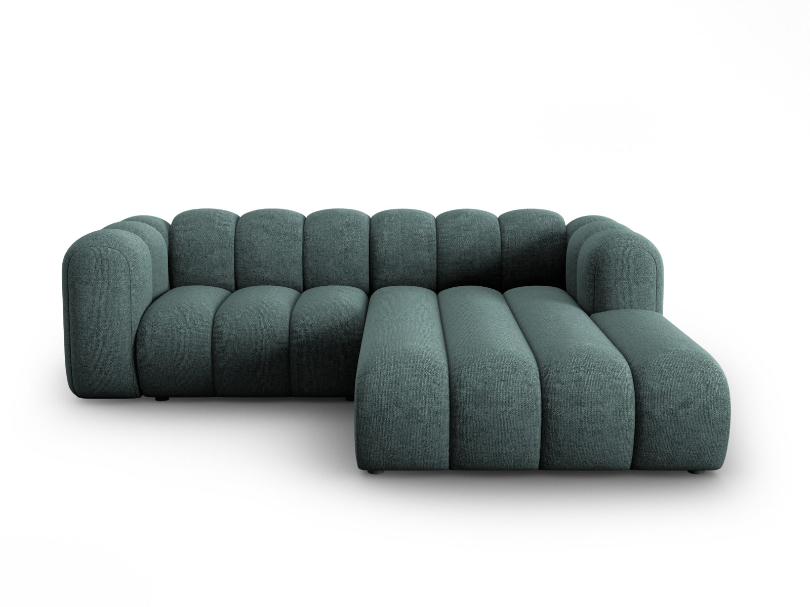 Lupine Modulares Ecksofa rechts 3 Sitzer in Petrol präsentiert im Onlineshop von KAQTU Design AG. Ecksofa rechts ist von Micadoni
