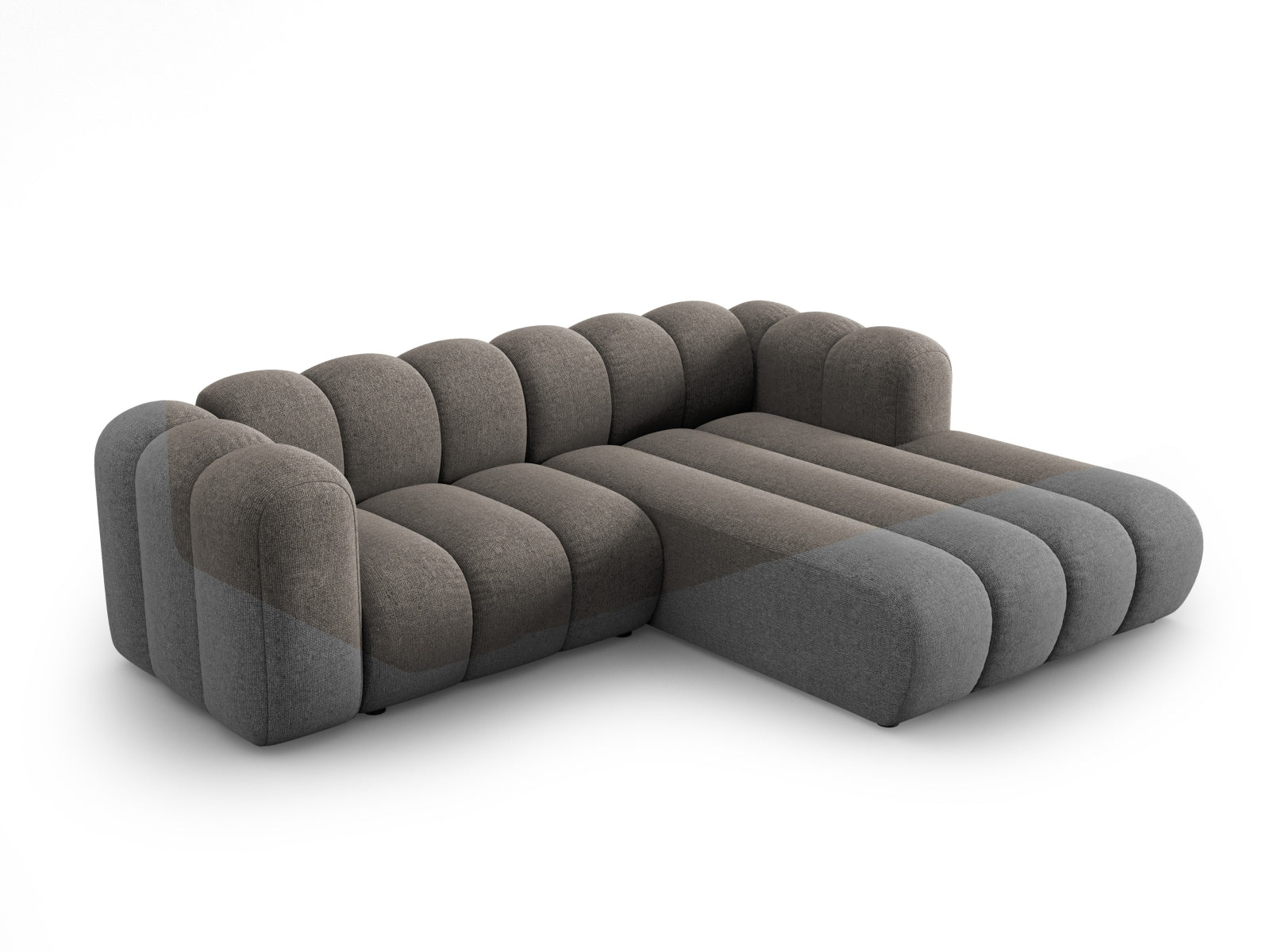 Erleben Sie das Lupine Ecksofa rechts 3 Sitzer von Micadoni – ein elegantes, modulares Sofa, das Komfort und Stil in Ihr Zuhause bringt.