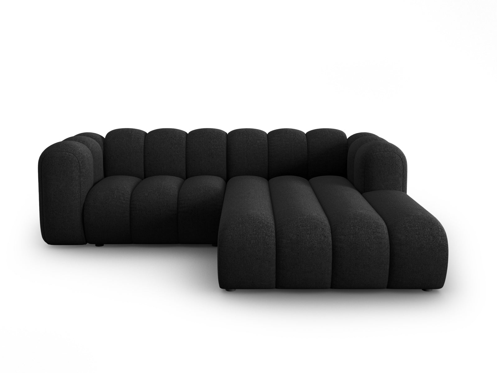 Lupine Modulares Ecksofa rechts 3 Sitzer in Black präsentiert im Onlineshop von KAQTU Design AG. Ecksofa rechts ist von Micadoni
