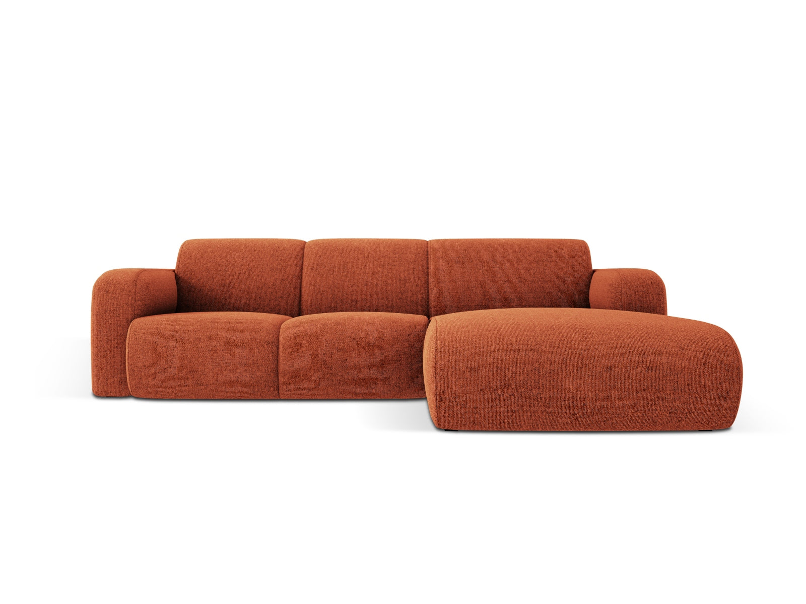 Molino Ecksofa rechts 4 Sitzer in Terracotta präsentiert im Onlineshop von KAQTU Design AG. Ecksofa rechts ist von Micadoni