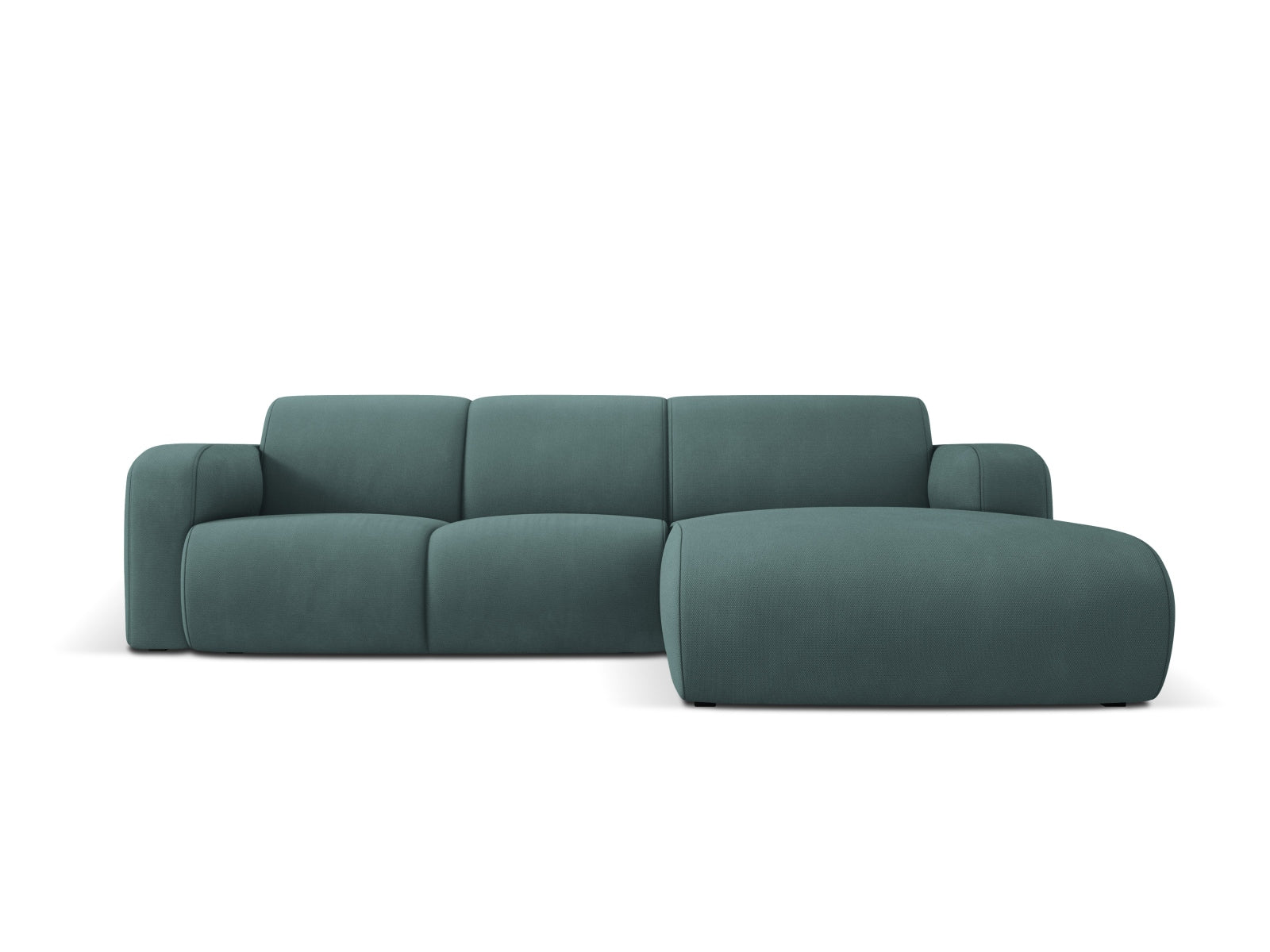 Molino Ecksofa rechts 4 Sitzer in Sea Green präsentiert im Onlineshop von KAQTU Design AG. Ecksofa rechts ist von Micadoni