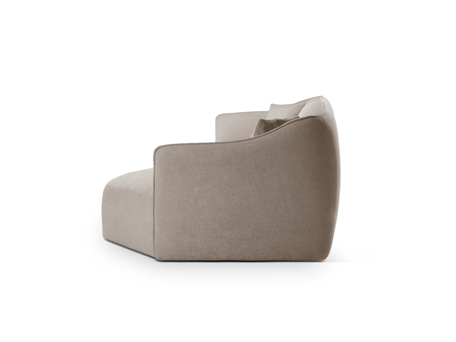 Entdecken Sie das Hailey Boucle Ecksofa rechts von Micadoni – ein stilvolles 5-Sitzer Sofa, das Komfort und modernes Design vereint.