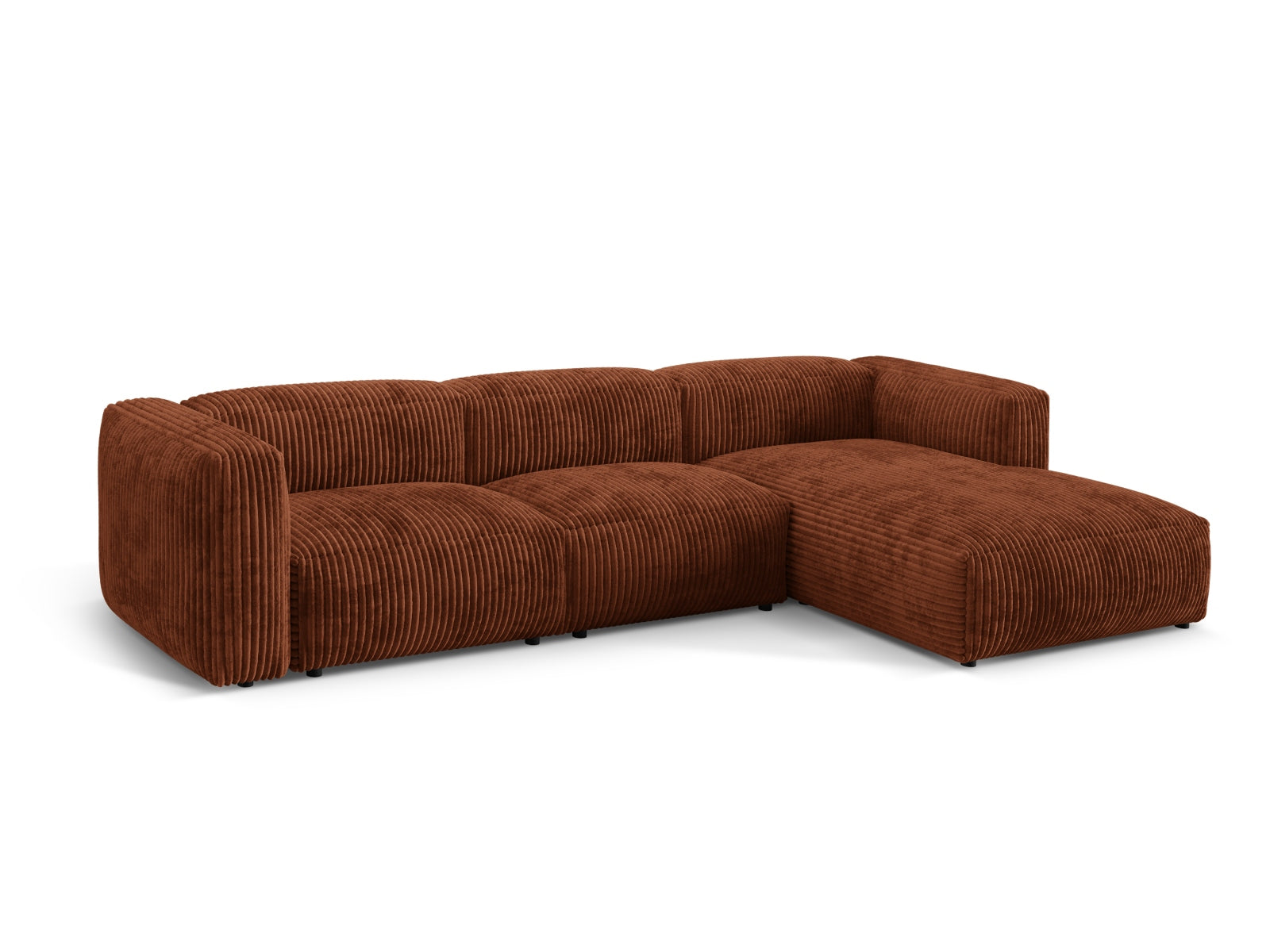 Entdecken Sie das elegante Martina Ecksofa von Micadoni – ein modulares 3-Sitzer Sofa, das Komfort und Stil in Ihr Wohnzimmer bringt.