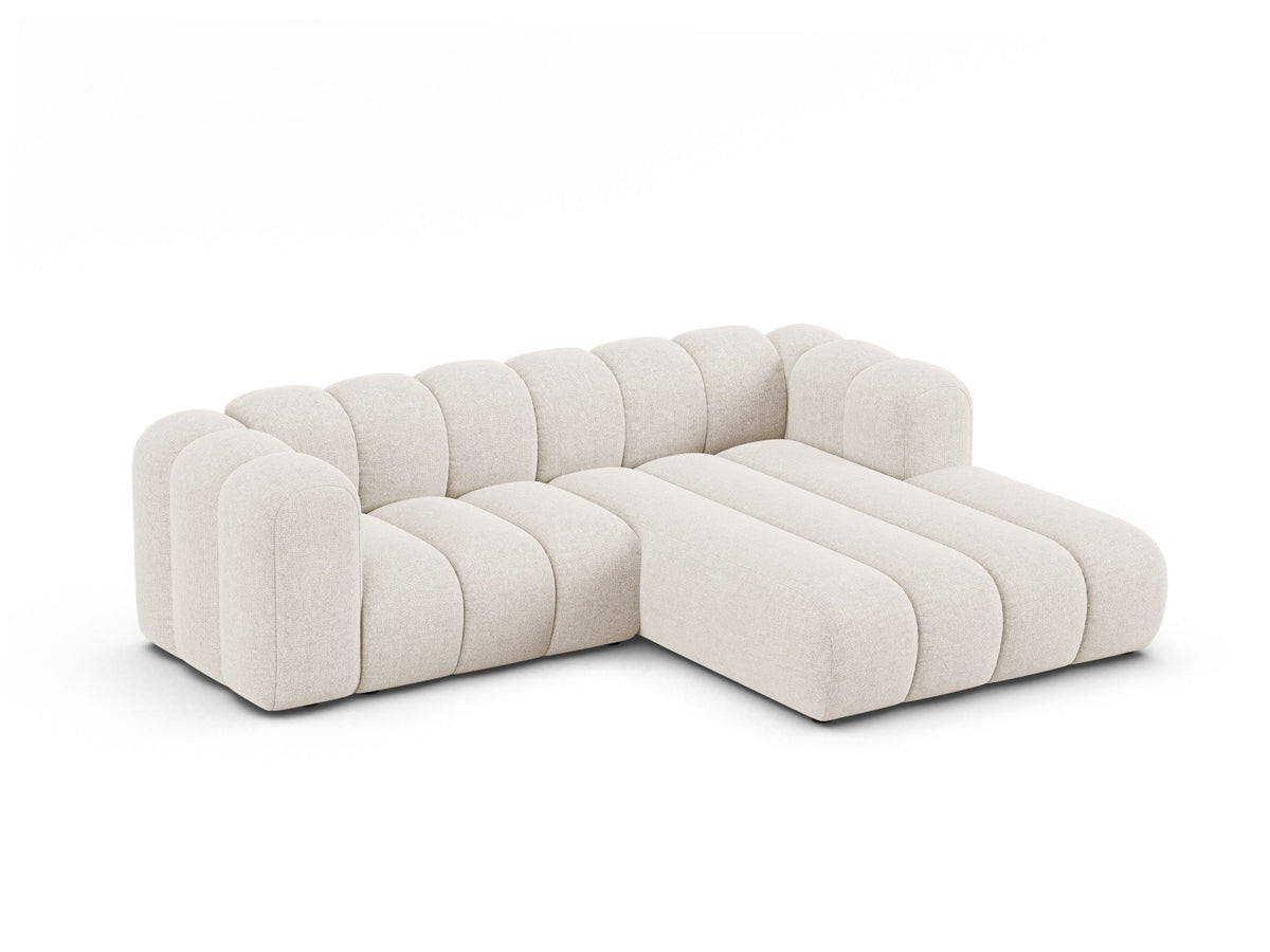 Lupine Modular Ecksofa rechts 3 Sitzer in Light Beige-Eden präsentiert im Onlineshop von KAQTU Design AG. L-Sofa rechts ist von Micadoni