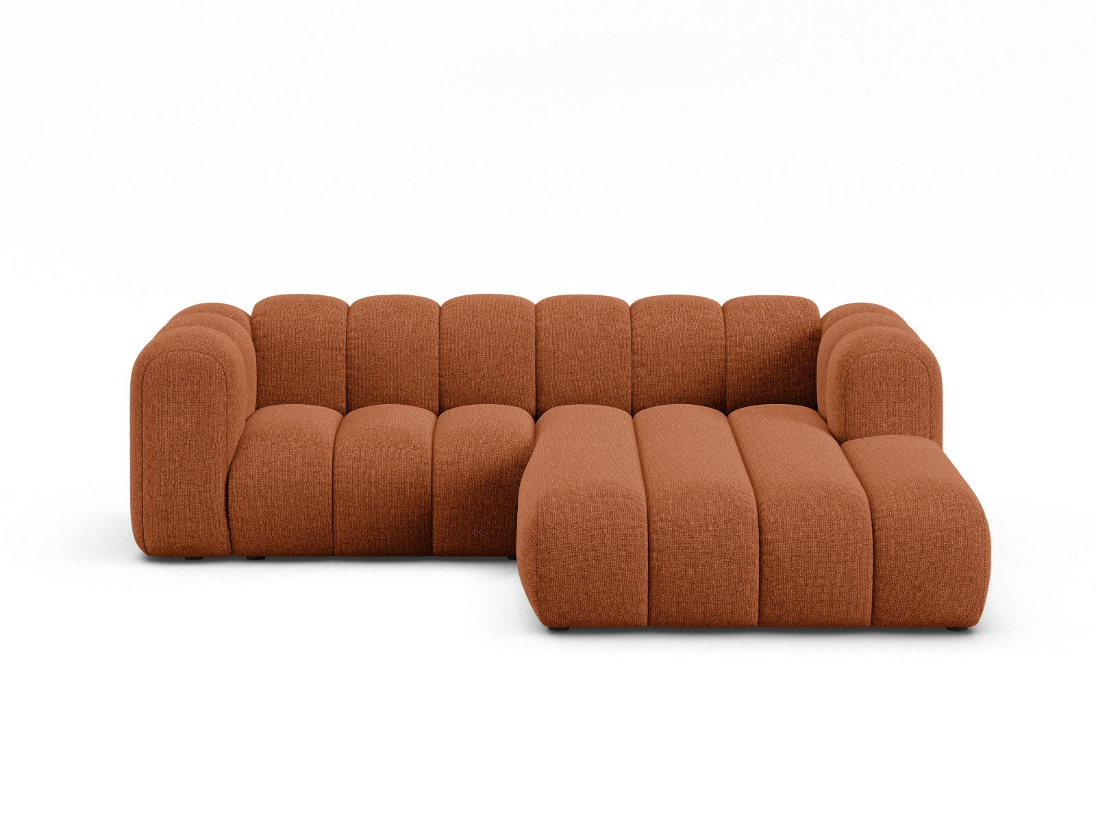 Lupine Modular Ecksofa rechts 3 Sitzer in Brick präsentiert im Onlineshop von KAQTU Design AG. Ecksofa rechts ist von Micadoni