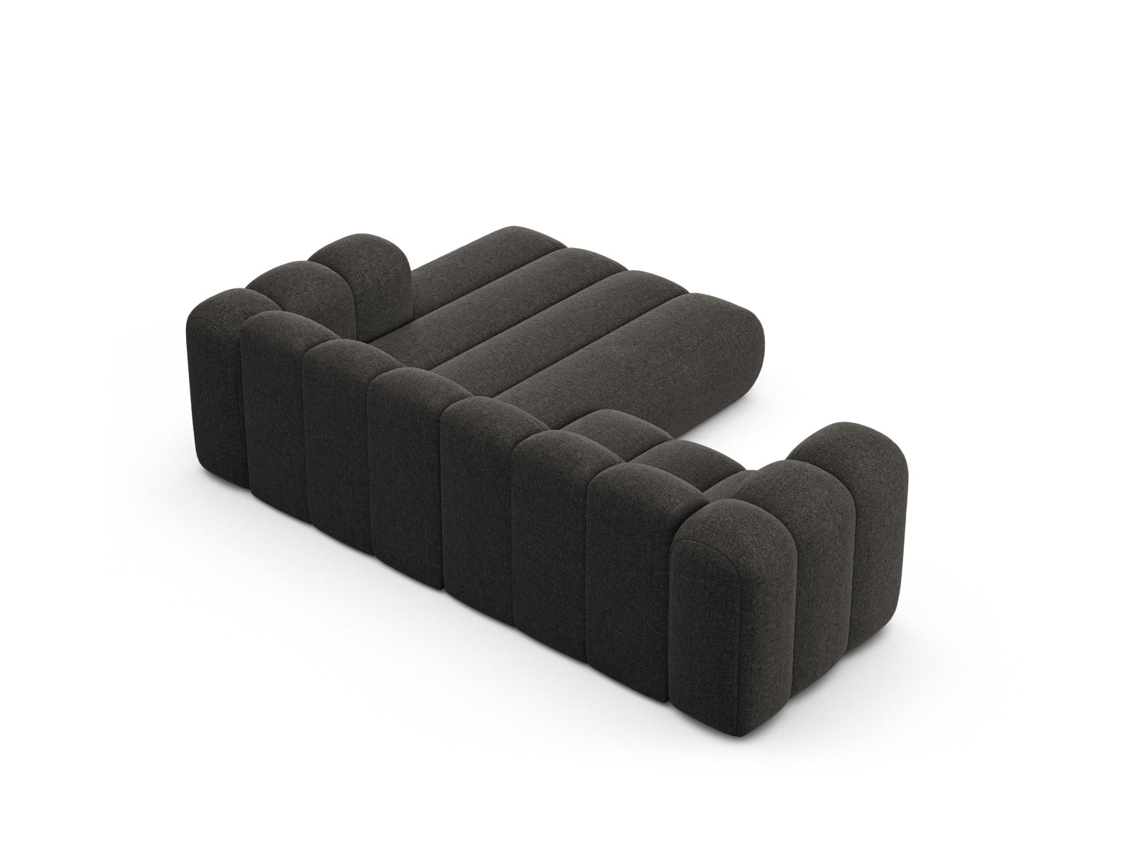 Erleben Sie das Lupine Modular Ecksofa rechts 3 Sitzer von Micadoni – stilvolles Boucle-Design, optimaler Komfort und vielseitige Gestaltungsmöglichkeiten für Ihr Zuhause.