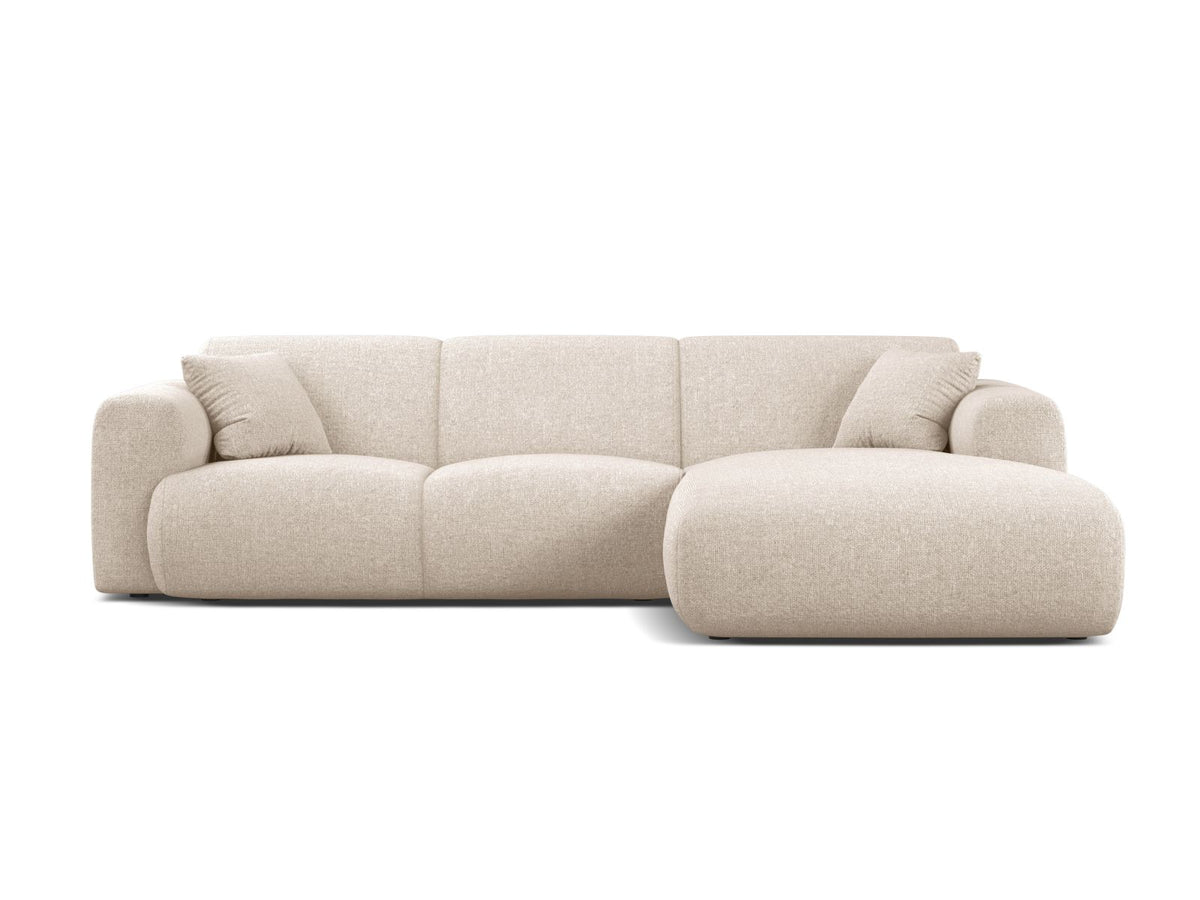 4-Sitzer Ecksofa rechts Molino in Light Beige-Eden präsentiert im Onlineshop von KAQTU Design AG. Ecksofa rechts ist von Micadoni