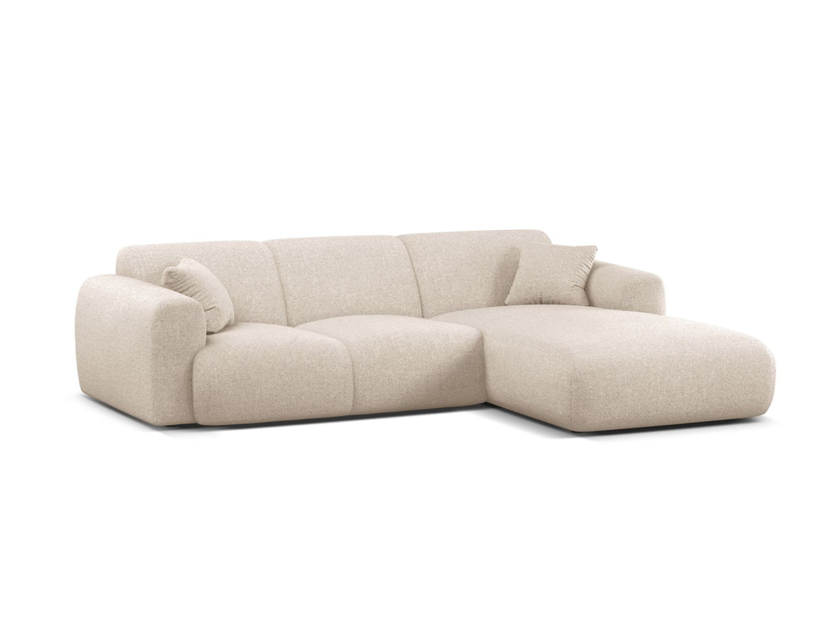 4-Sitzer Ecksofa rechts Molino in Light Beige-Eden präsentiert im Onlineshop von KAQTU Design AG. Ecksofa rechts ist von Micadoni
