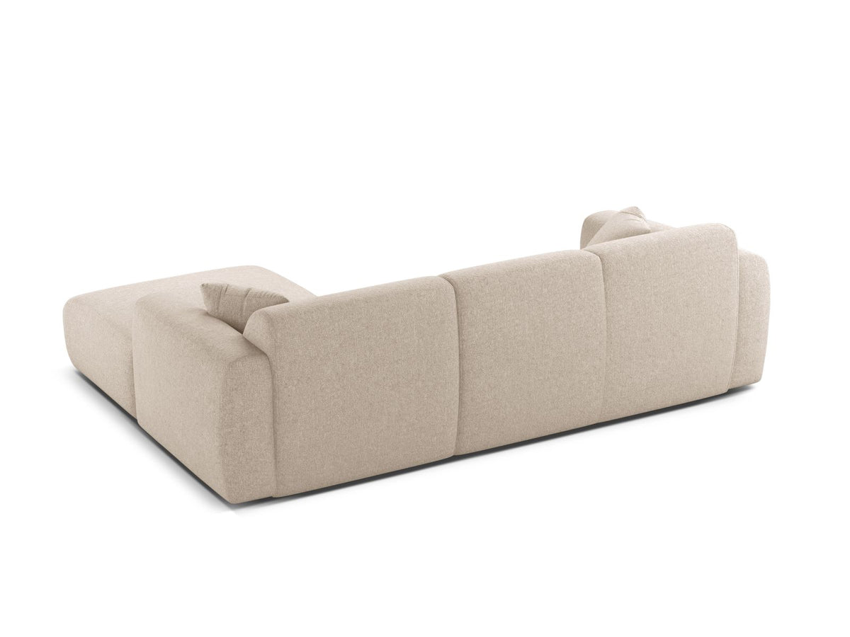 4-Sitzer Ecksofa rechts Molino in Light Beige-Eden präsentiert im Onlineshop von KAQTU Design AG. Ecksofa rechts ist von Micadoni