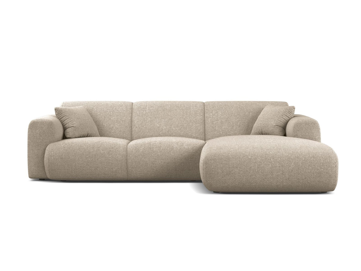 4-Sitzer Ecksofa rechts Molino in Dark Beige-Eden präsentiert im Onlineshop von KAQTU Design AG. Ecksofa rechts ist von Micadoni