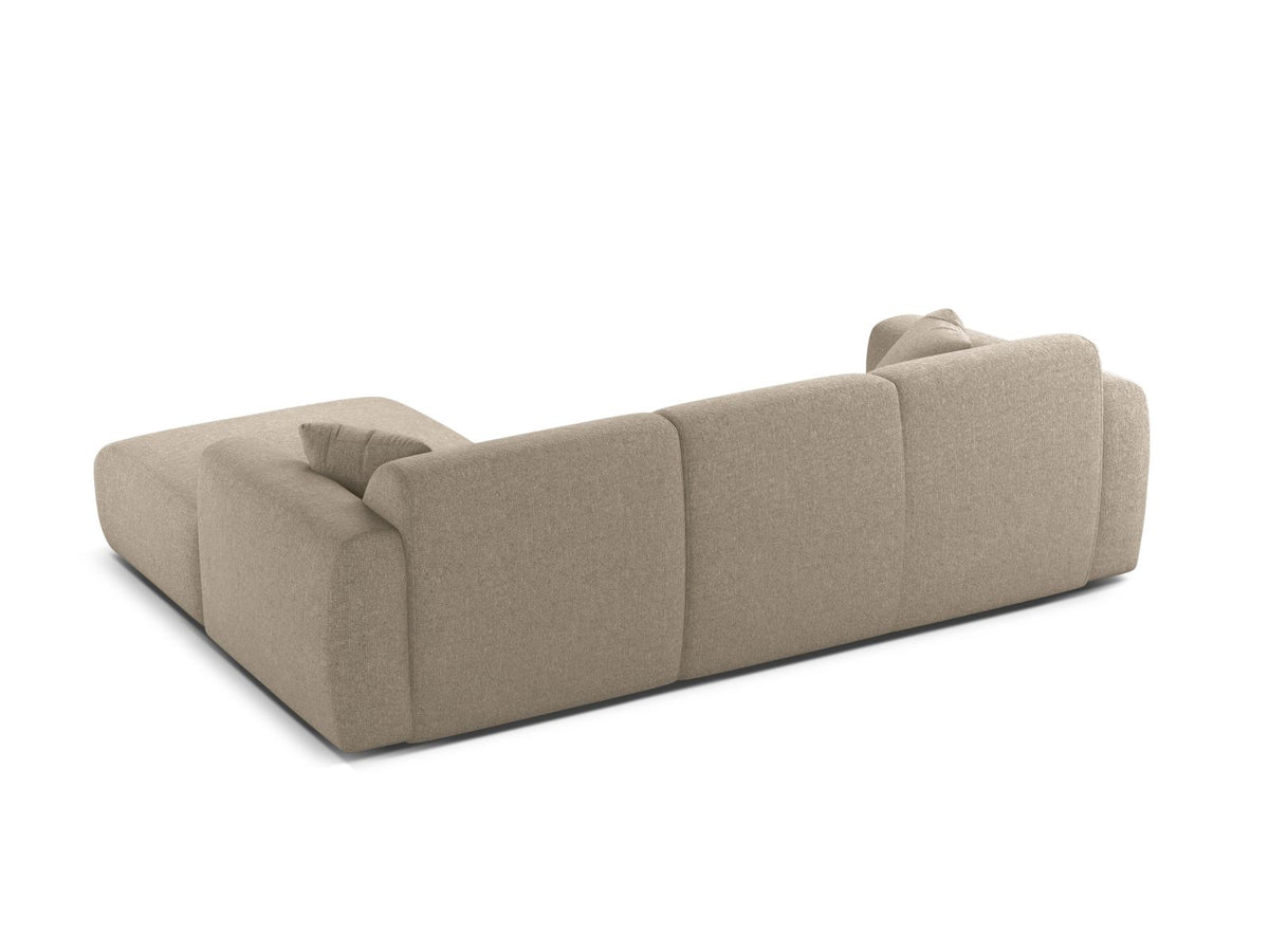 4-Sitzer Ecksofa rechts Molino in Dark Beige-Eden präsentiert im Onlineshop von KAQTU Design AG. Ecksofa rechts ist von Micadoni