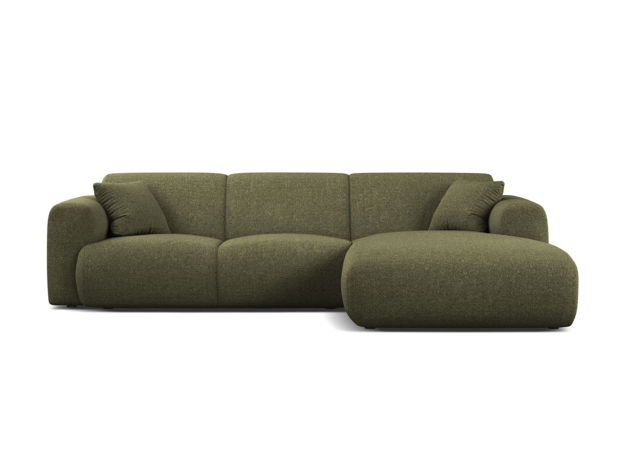 4-Sitzer Ecksofa rechts Molino in Green-Eden präsentiert im Onlineshop von KAQTU Design AG. Ecksofa rechts ist von Micadoni