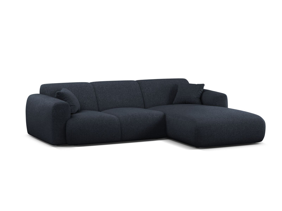 4-Sitzer Ecksofa rechts Molino in Navy Blue-Eden präsentiert im Onlineshop von KAQTU Design AG. Ecksofa rechts ist von Micadoni