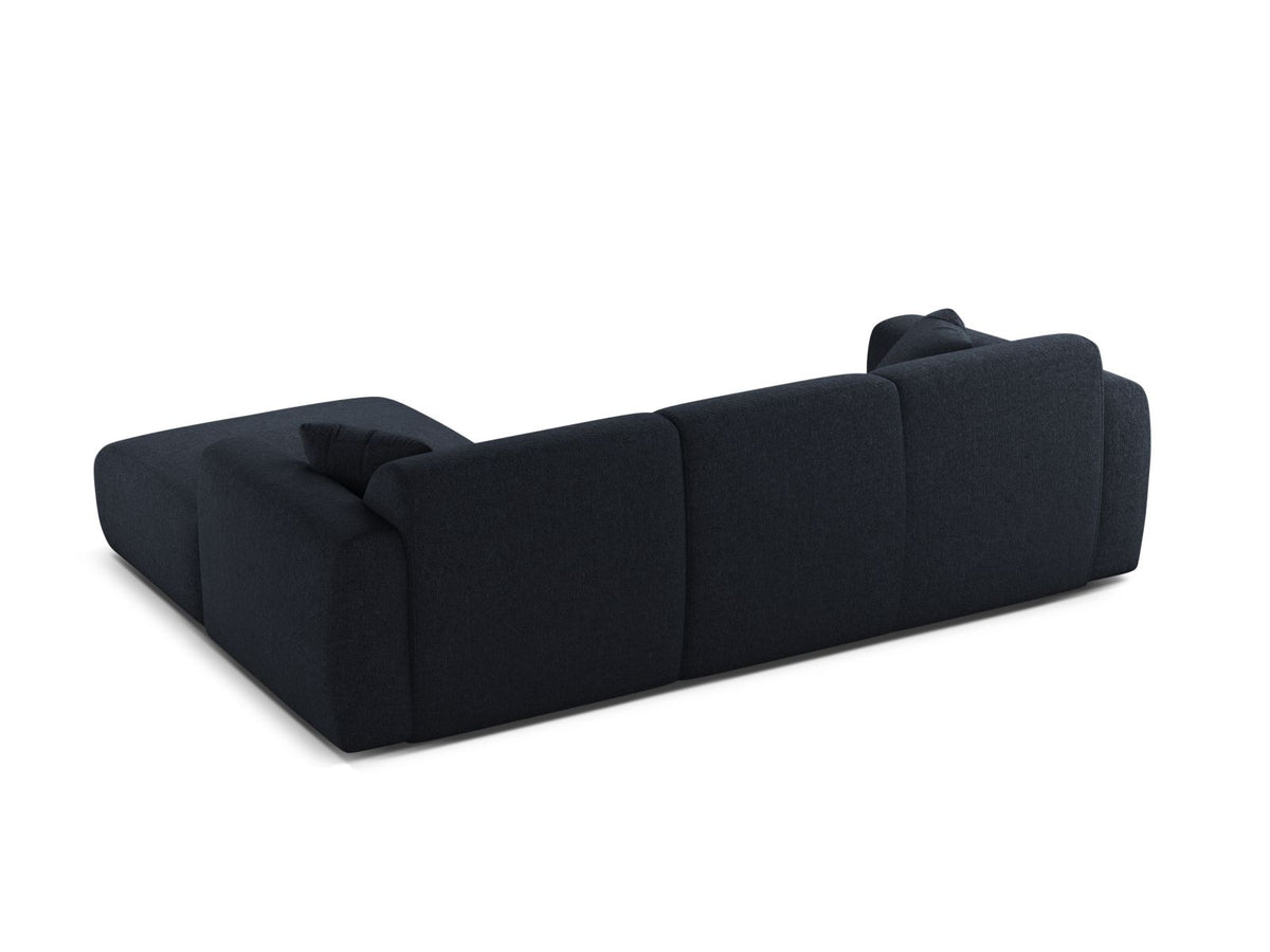 4-Sitzer Ecksofa rechts Molino in Navy Blue-Eden präsentiert im Onlineshop von KAQTU Design AG. Ecksofa rechts ist von Micadoni