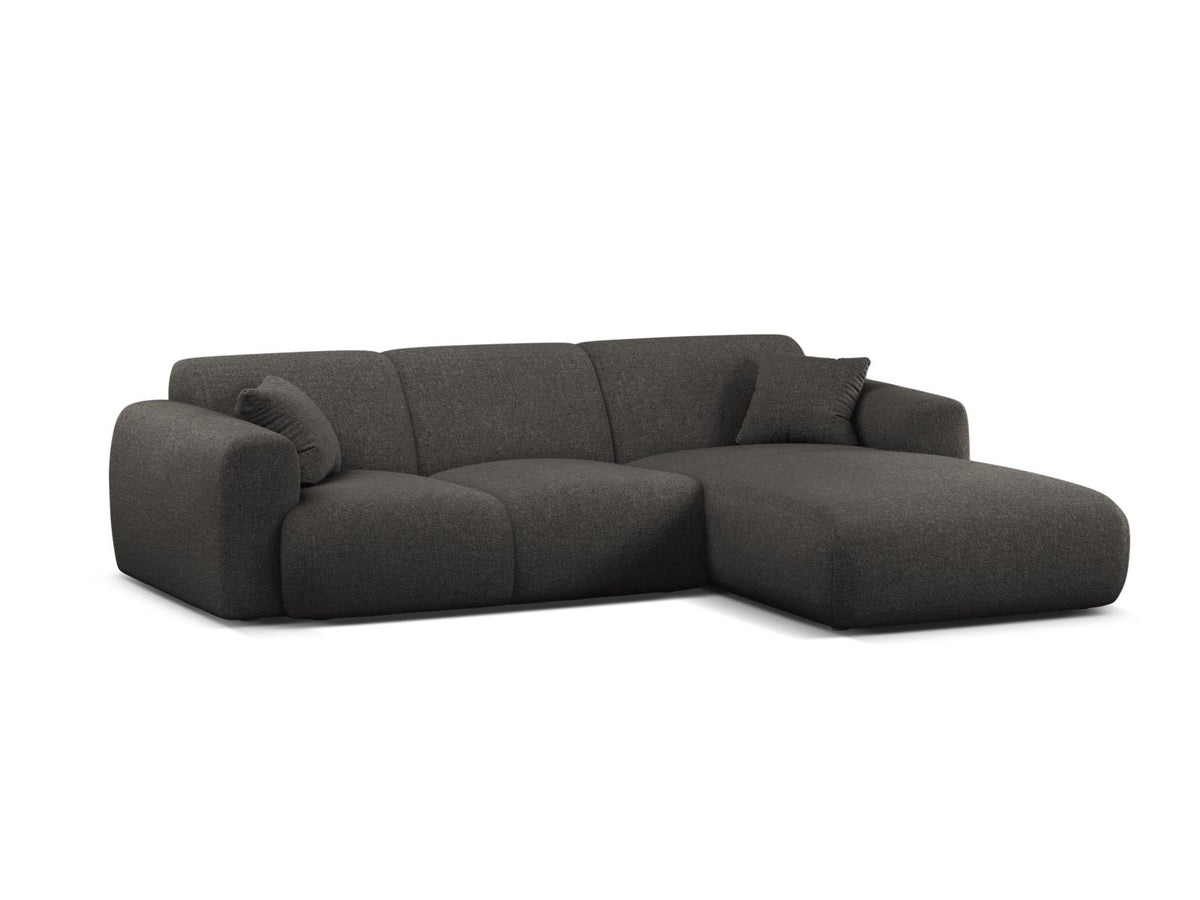 4-Sitzer Ecksofa rechts Molino in Dark Grey-Eden präsentiert im Onlineshop von KAQTU Design AG. Ecksofa rechts ist von Micadoni