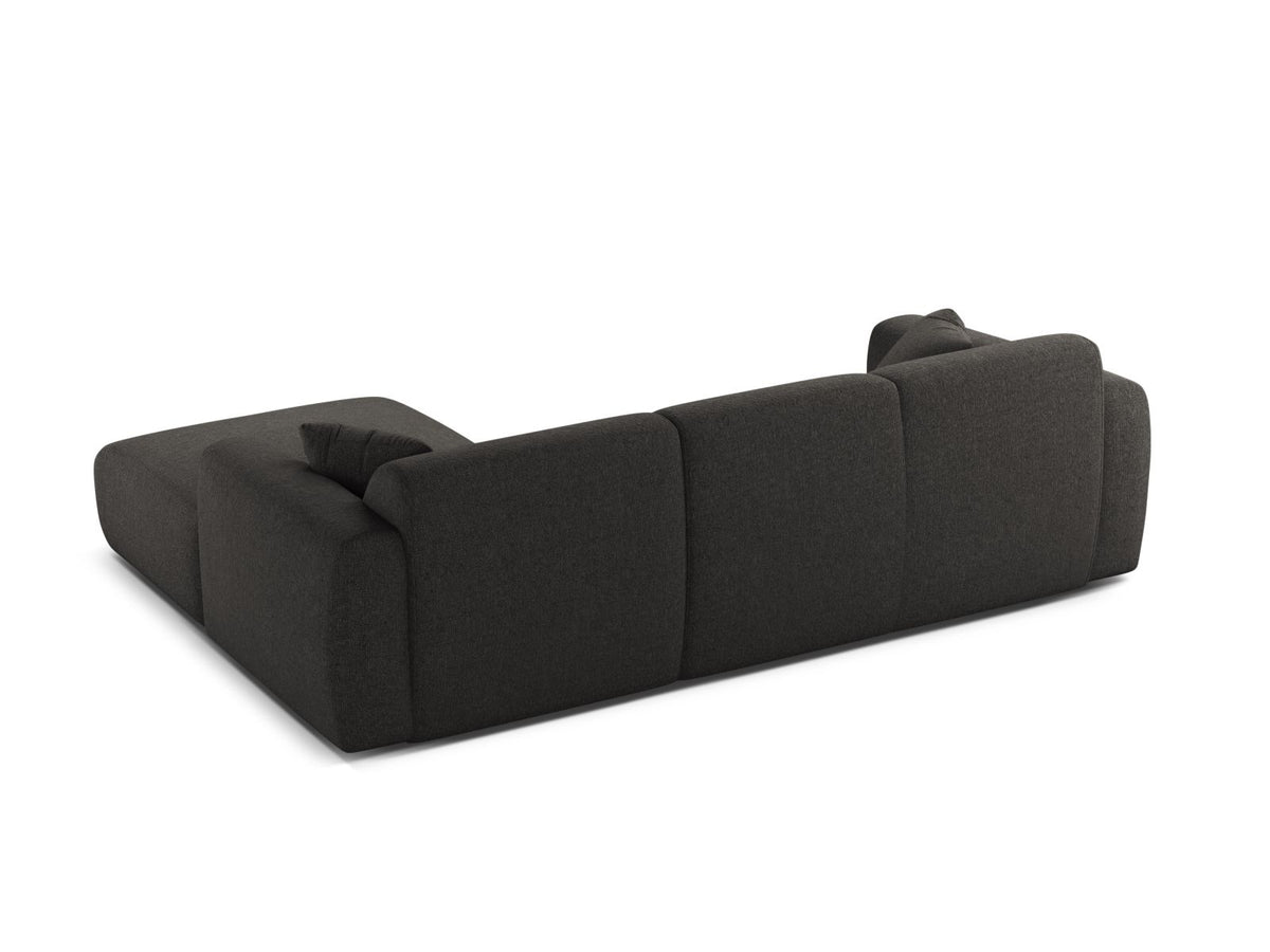 4-Sitzer Ecksofa rechts Molino in Dark Grey-Eden präsentiert im Onlineshop von KAQTU Design AG. Ecksofa rechts ist von Micadoni