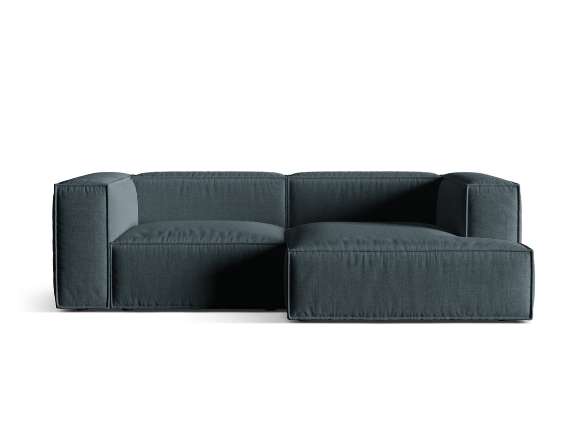 3-Sitzer Ecksofa rechts Nuria in Deep Petrol-Liberty präsentiert im Onlineshop von KAQTU Design AG. Ecksofa rechts ist von Micadoni