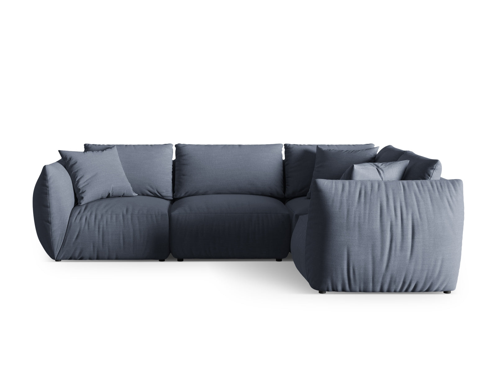 Chris Ecksofa rechts 4 Sitzer in Light Green-LINS präsentiert im Onlineshop von KAQTU Design AG. Ecksofa rechts ist von Micadoni