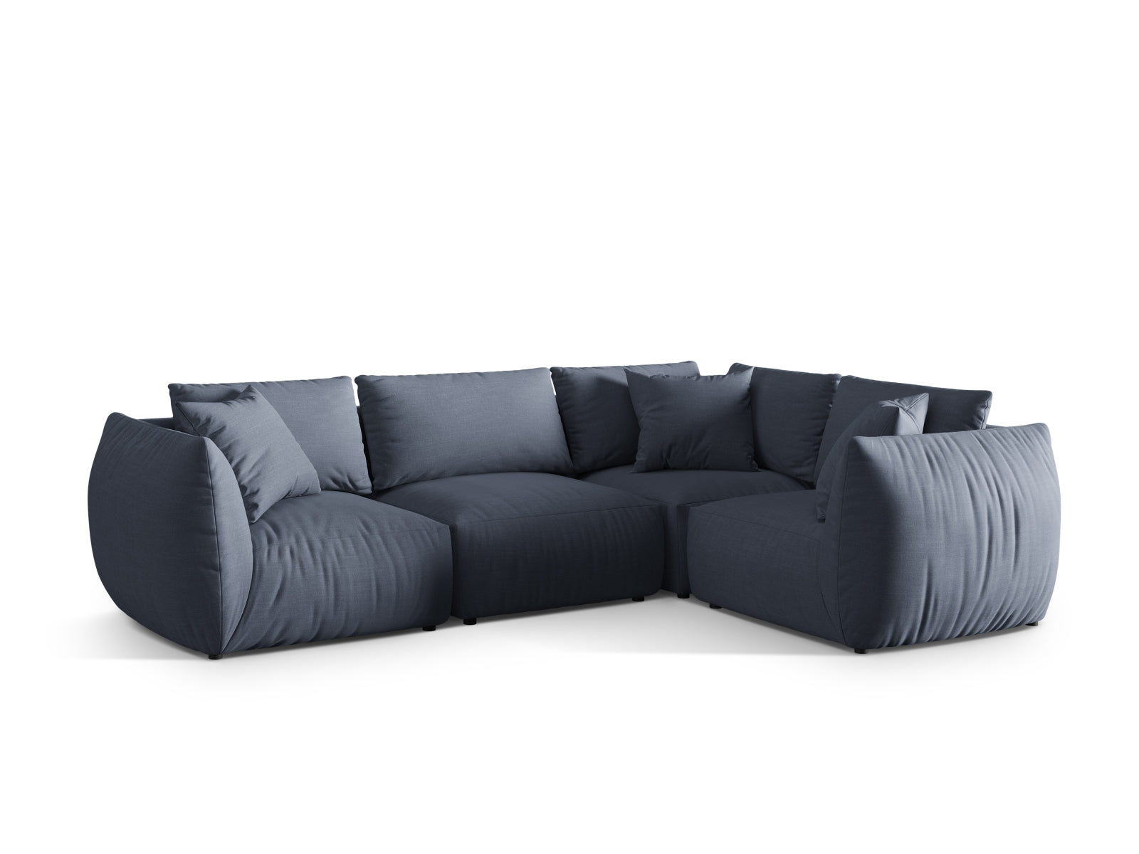 Chris Ecksofa rechts 4 Sitzer in Light Green-LINS präsentiert im Onlineshop von KAQTU Design AG. Ecksofa rechts ist von Micadoni