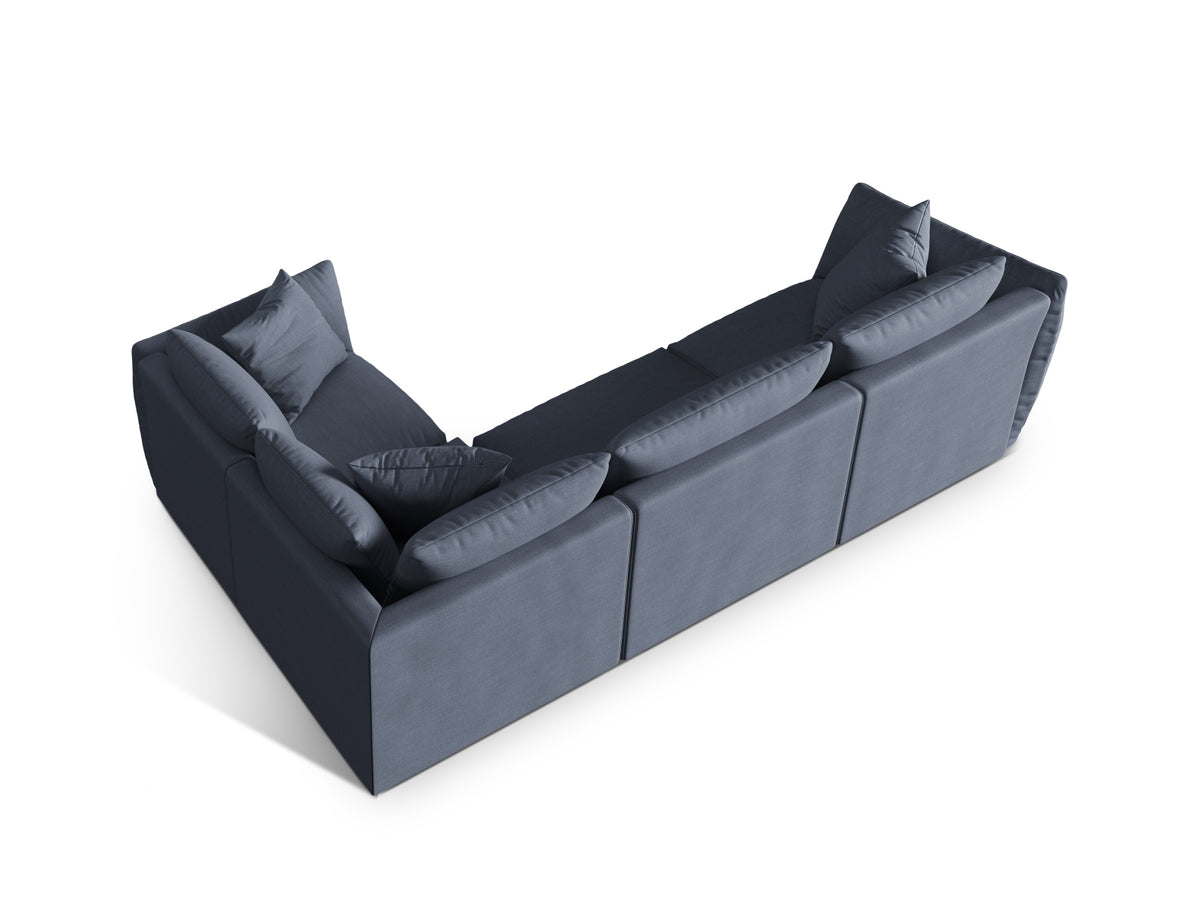 Chris Ecksofa rechts 4 Sitzer in Light Green-LINS präsentiert im Onlineshop von KAQTU Design AG. Ecksofa rechts ist von Micadoni