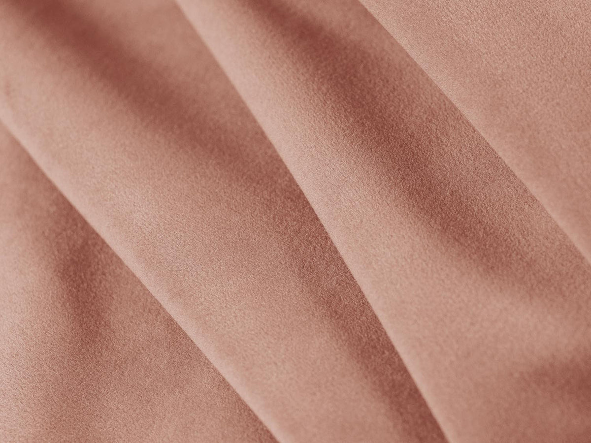 Jenny Velour Ecksofa rechts 5 Sitzer in Pink-Salvador präsentiert im Onlineshop von KAQTU Design AG. L-Sofa rechts ist von Micadoni
