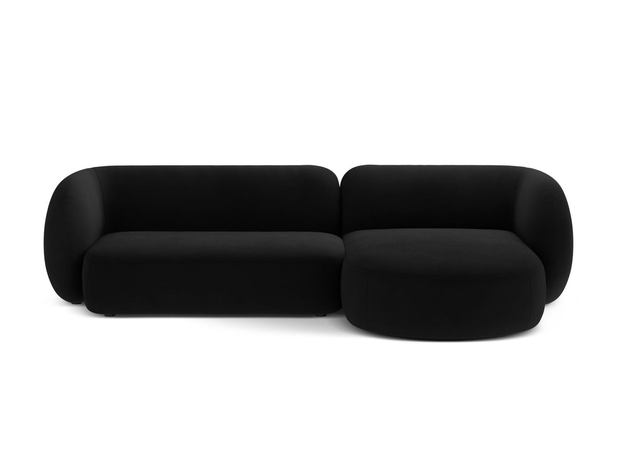 3-Sitzer Modular Ecksofa rechts Kate in Black-Salvador präsentiert im Onlineshop von KAQTU Design AG. Ecksofa rechts ist von Micadoni