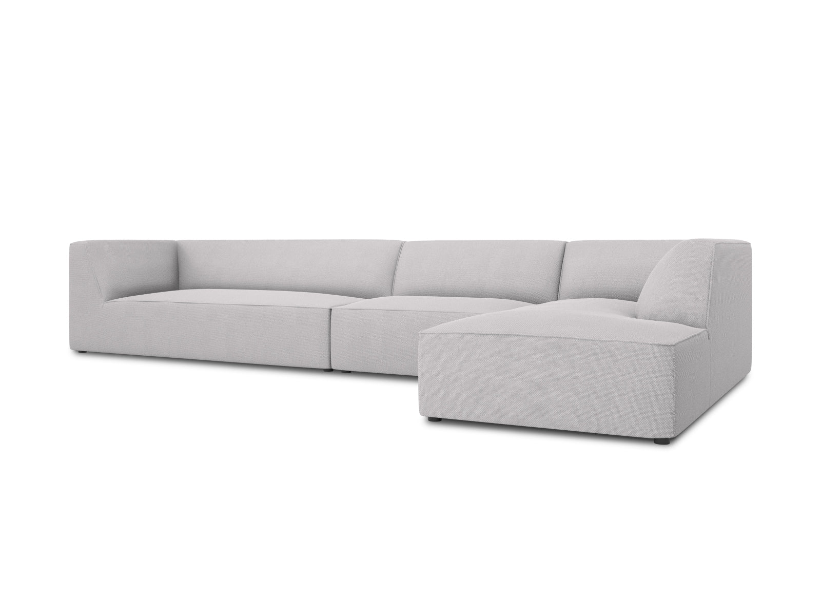 Erleben Sie das Ruby Ecksofa rechts 5 Sitzer von Micadoni – elegantes Design, hoher Komfort und flexible Anordnung für Ihr Zuhause.