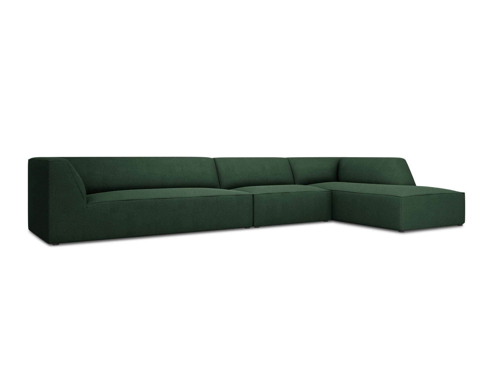 Elegantes Ruby Ecksofa in stilvollem Design, 5-Sitzer, modulare Form, ideal für moderne Wohnräume, präsentiert von Micadoni.