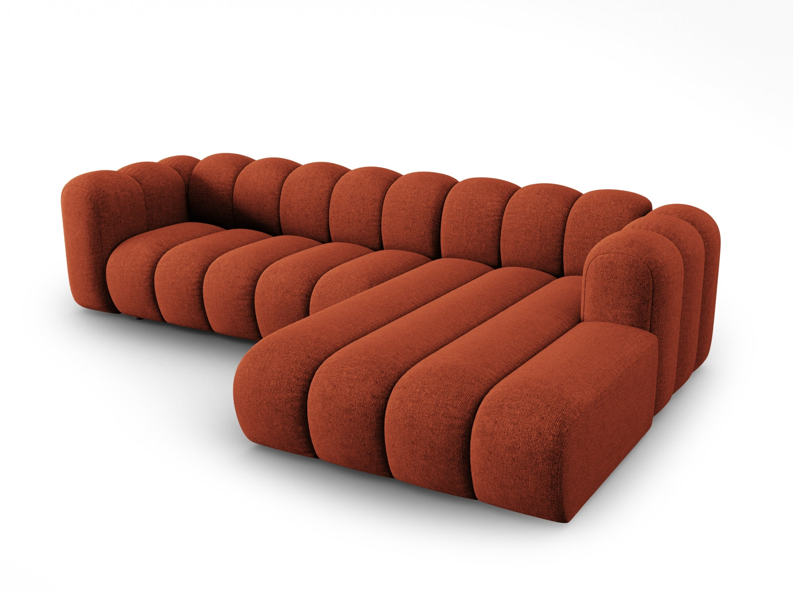 Entdecken Sie das Lupine Ecksofa von Micadoni: Ein elegantes, modulares 4-Sitzer Sofa, das Komfort und Flexibilität für Ihr modernes Wohnzimmer bietet.