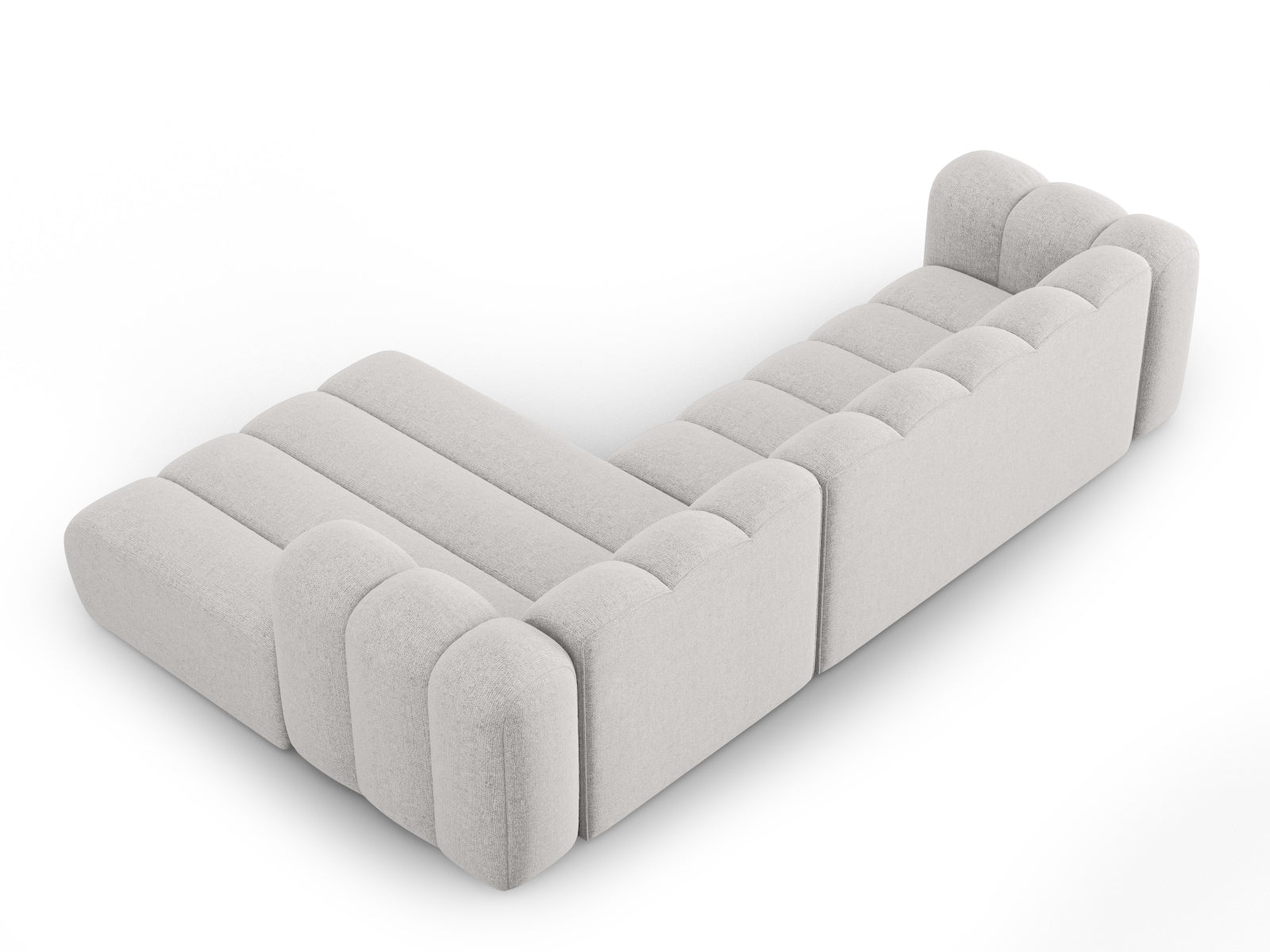 Erleben Sie das Lupine Ecksofa von Micadoni: Ein stilvolles, modulares 4-Sitzer Sofa, das höchsten Komfort und individuelle Anpassungsmöglichkeiten für Ihr Zuhause bietet.