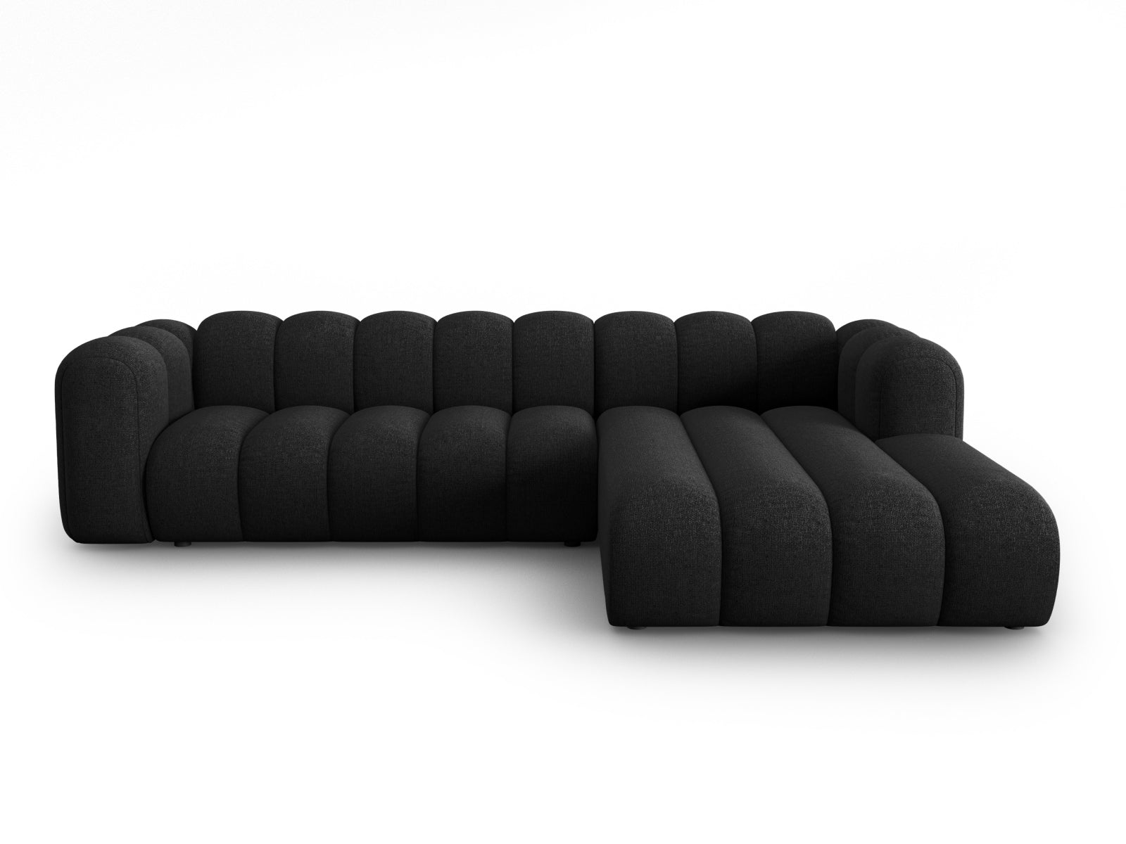 Lupine Modulares Ecksofa rechts 4 Sitzer in Black präsentiert im Onlineshop von KAQTU Design AG. Ecksofa rechts ist von Micadoni