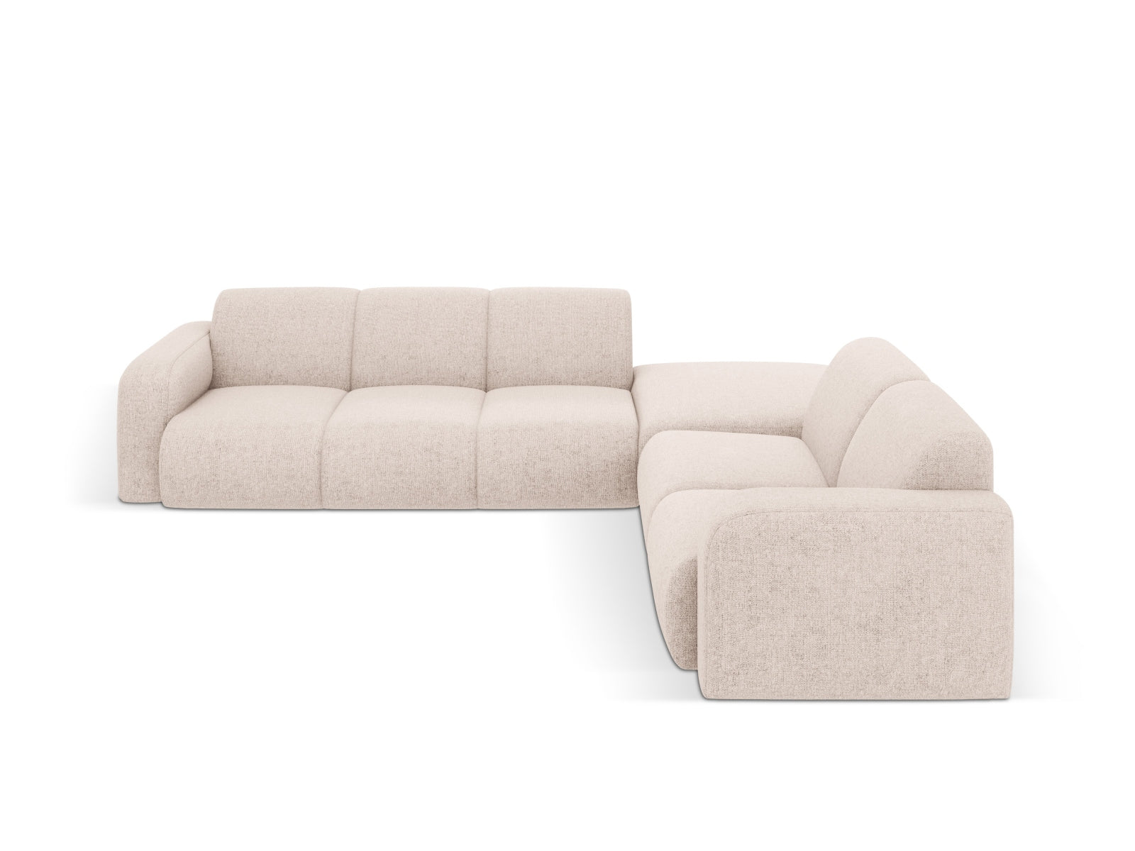 Erleben Sie Komfort und Stil mit dem Molino Ecksofa rechts 6 Sitzer von Micadoni – ideal für entspannte Stunden und gesellige Runden.
