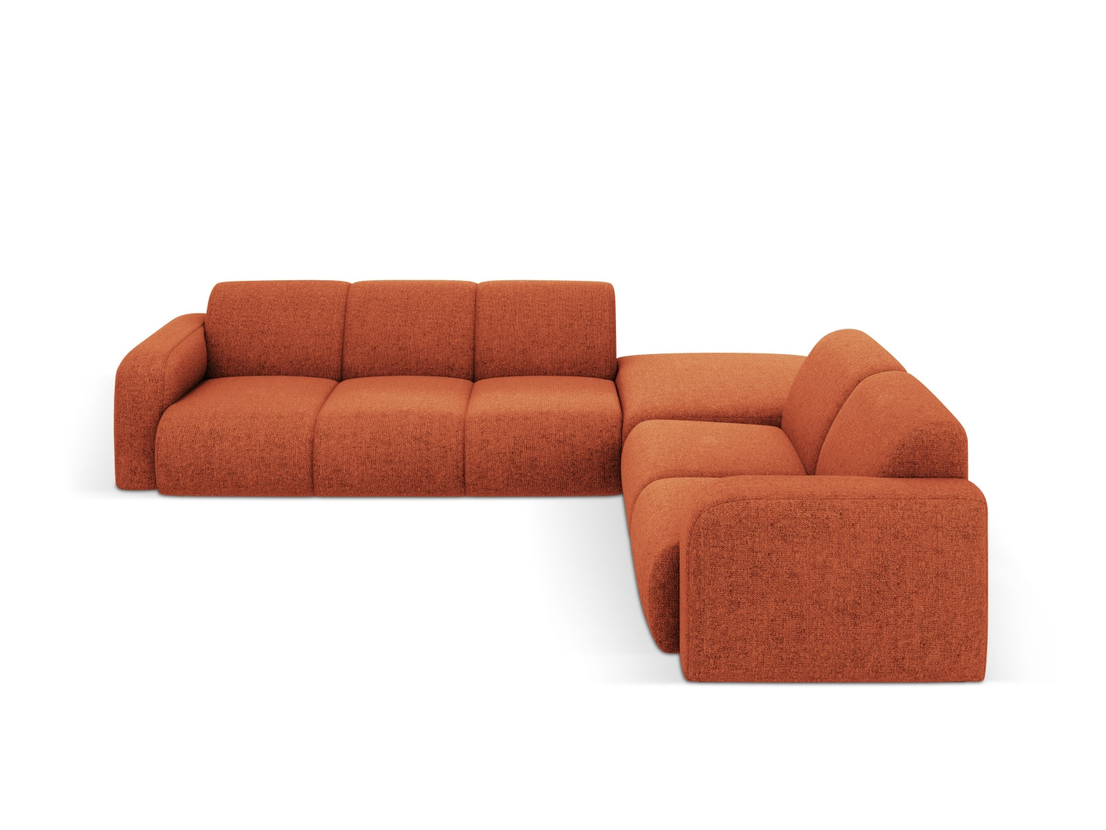 Erleben Sie das Molino Ecksofa rechts 6 Sitzer von Micadoni – ein elegantes Möbelstück, das Komfort und modernes Design vereint!