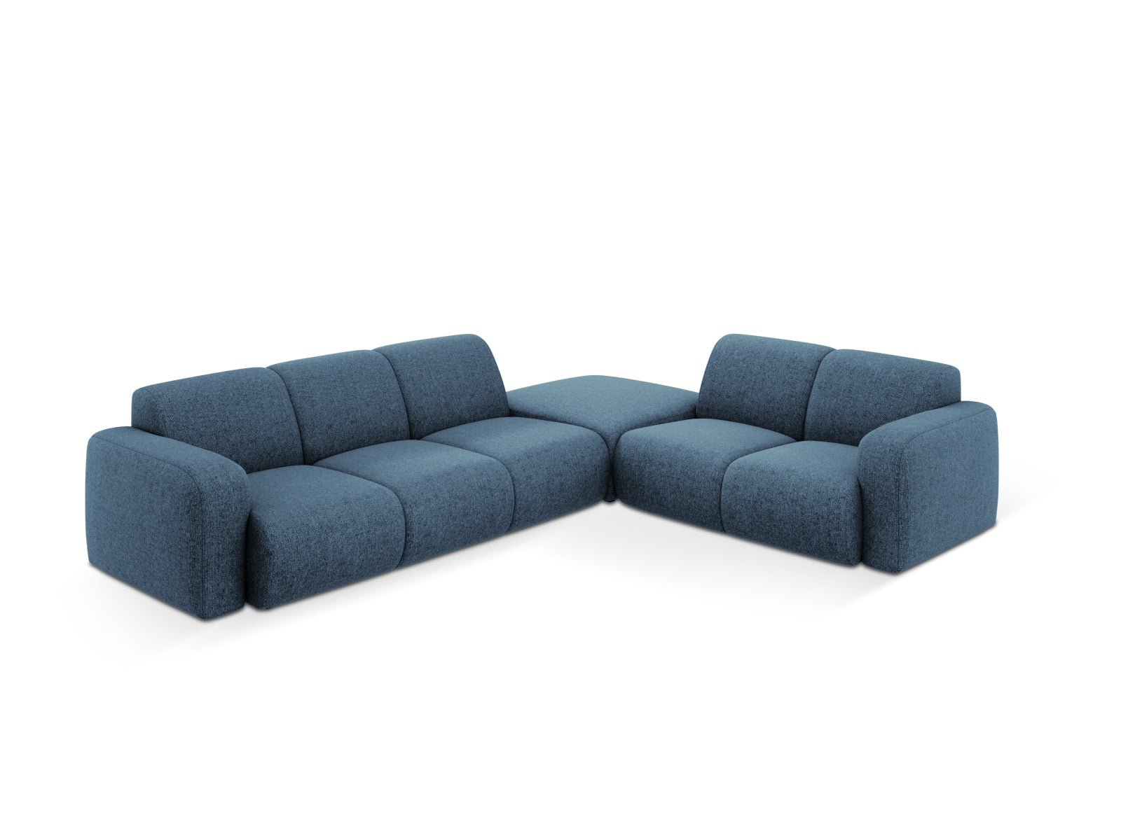 Molino Ecksofa rechts 6 Sitzer in Royal Blue präsentiert im Onlineshop von KAQTU Design AG. Ecksofa rechts ist von Micadoni