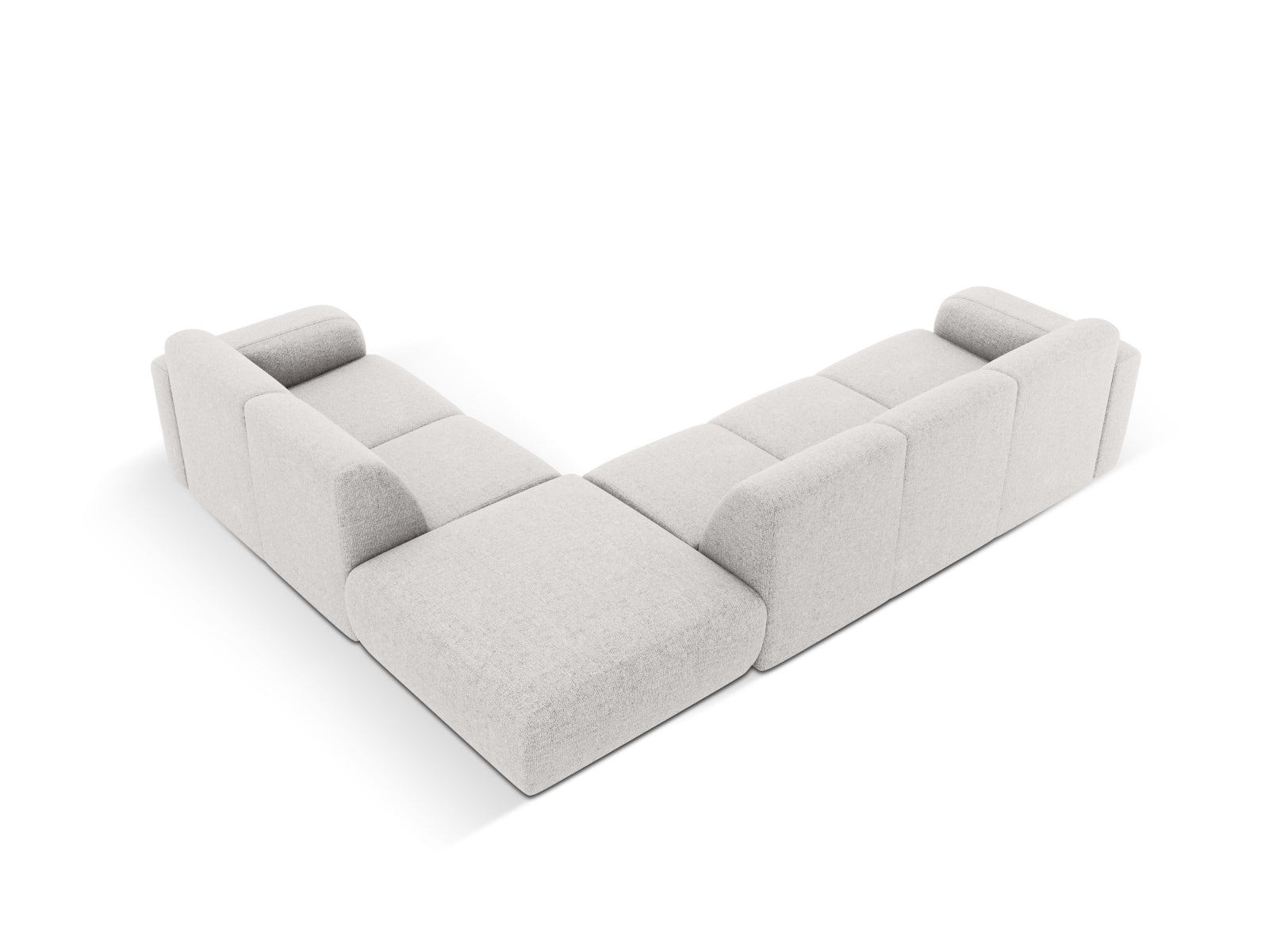 Entdecken Sie das Molino Ecksofa rechts 6 Sitzer von Micadoni – stilvoll, komfortabel und perfekt für gesellige Abende mit Familie und Freunden!